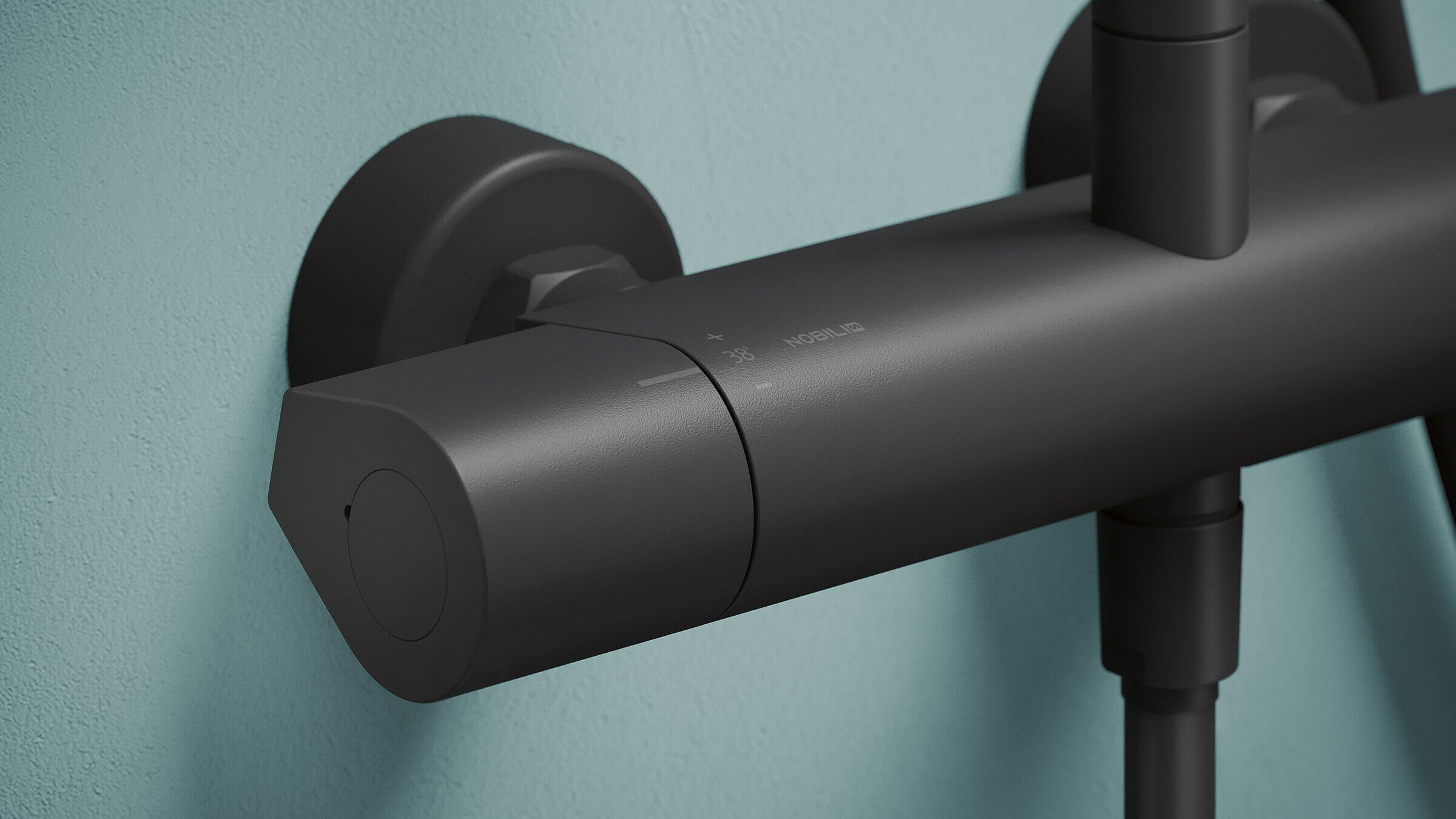 SEVEN by Nobili - Miscelatore per vasca a muro con doccetta - 3