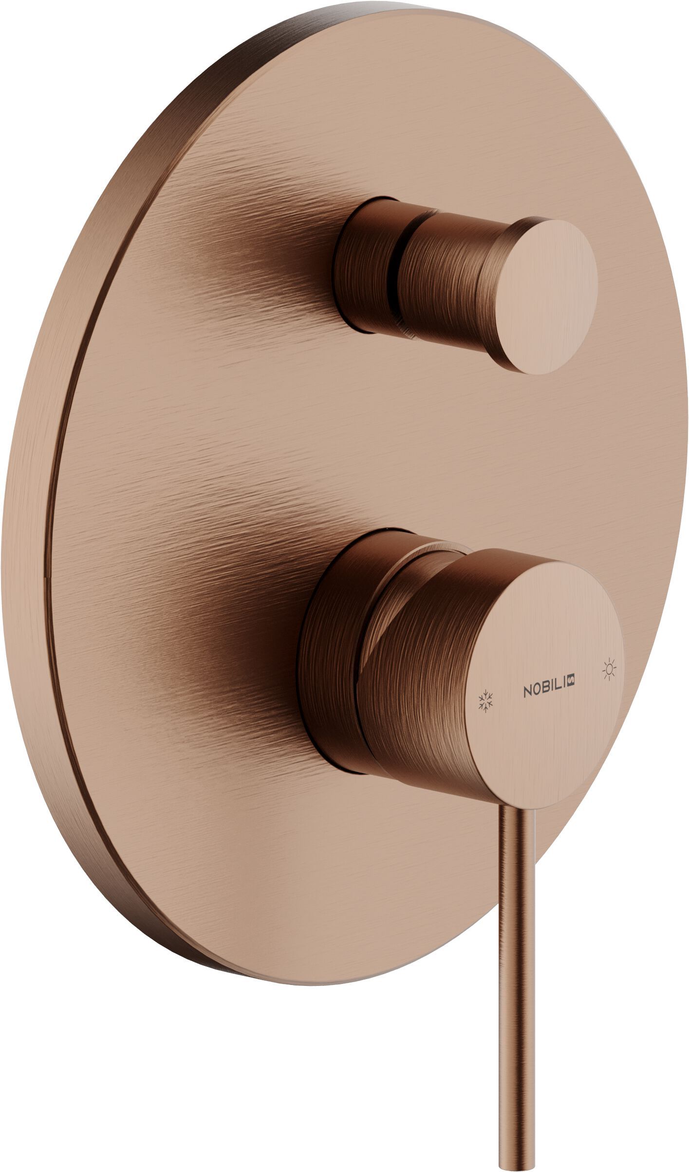 VELIS by Nobili - Miscelatore per doccia a 2 fori monocomando - 6