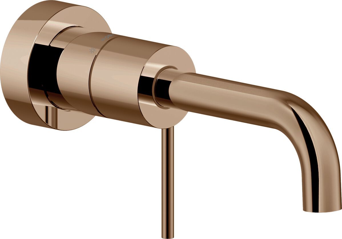 VELIS by Nobili - Miscelatore per lavabo a muro monocomando con aeratore - 8