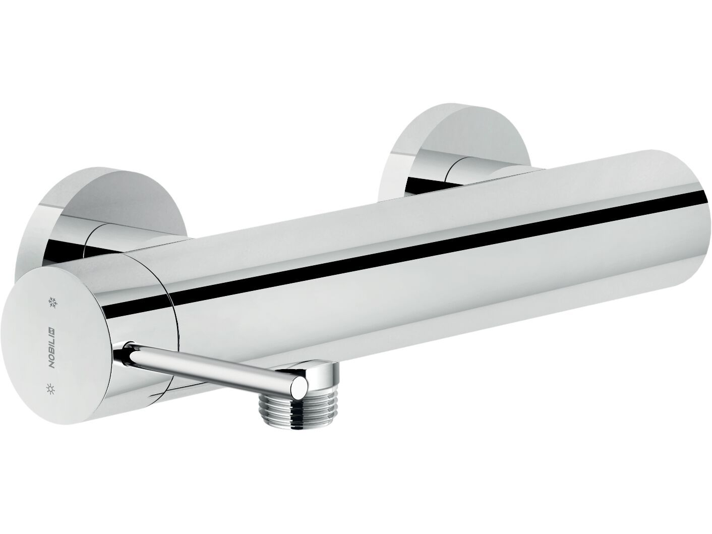 VELIS by Nobili - Miscelatore per doccia monocomando a 2 fori