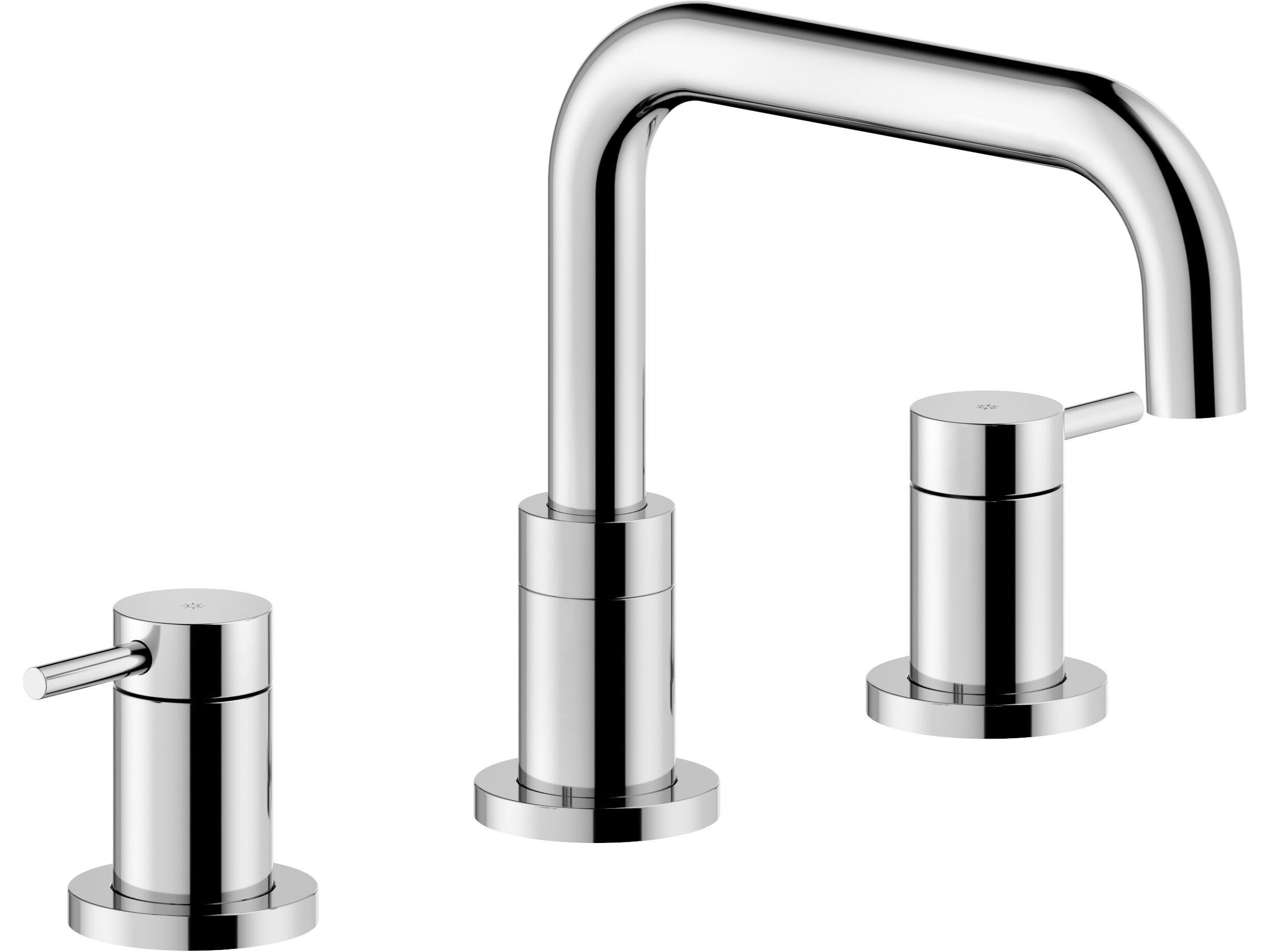 VELIS by Nobili - Rubinetto per lavabo a 3 fori da piano in ottone