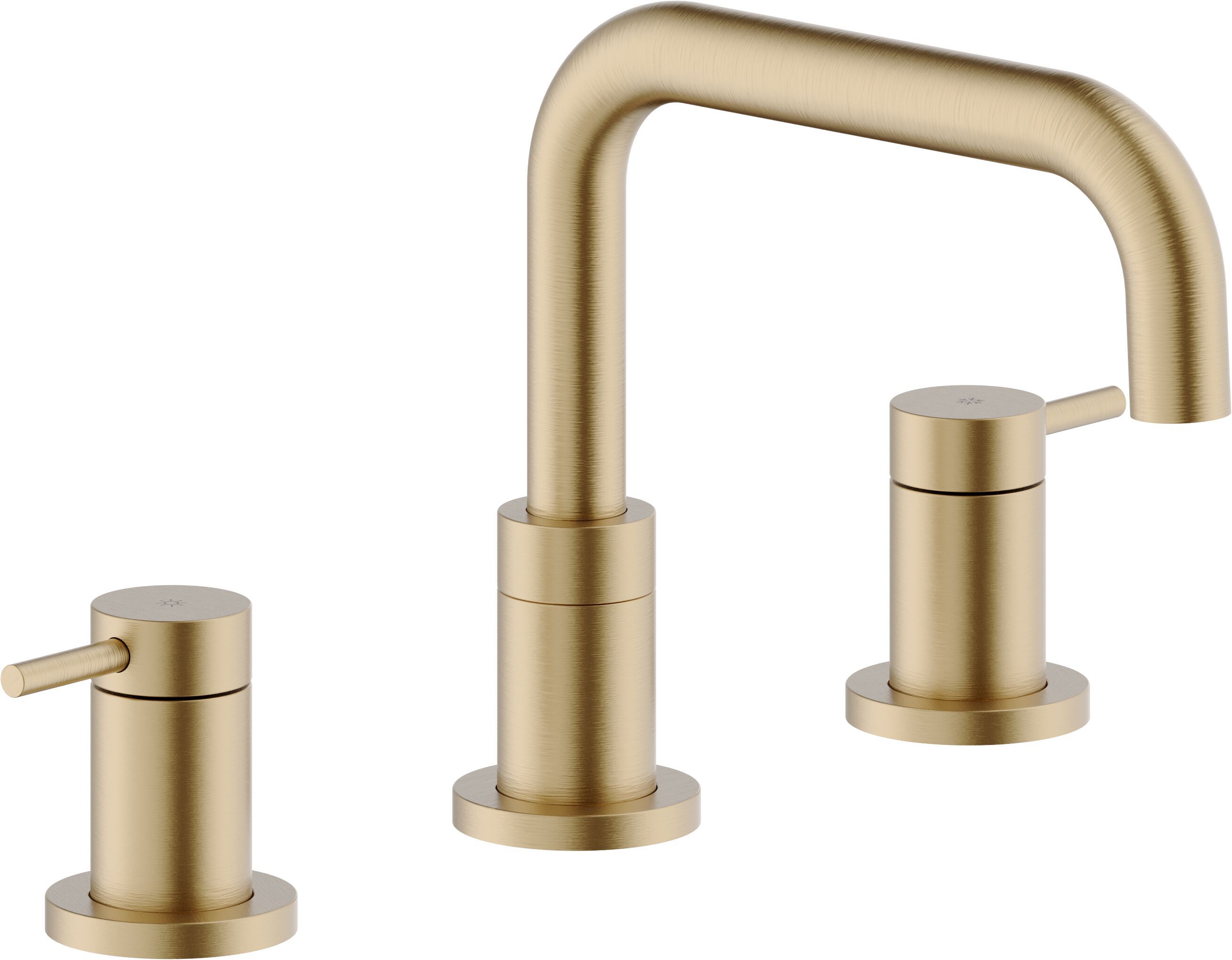 VELIS by Nobili - Rubinetto per lavabo a 3 fori da piano in ottone - 4