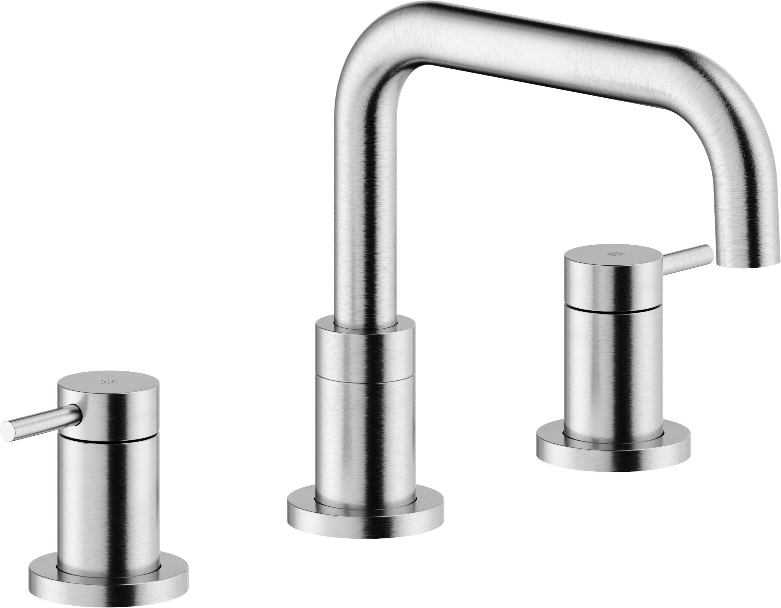 VELIS by Nobili - Rubinetto per lavabo a 3 fori da piano in ottone - 2