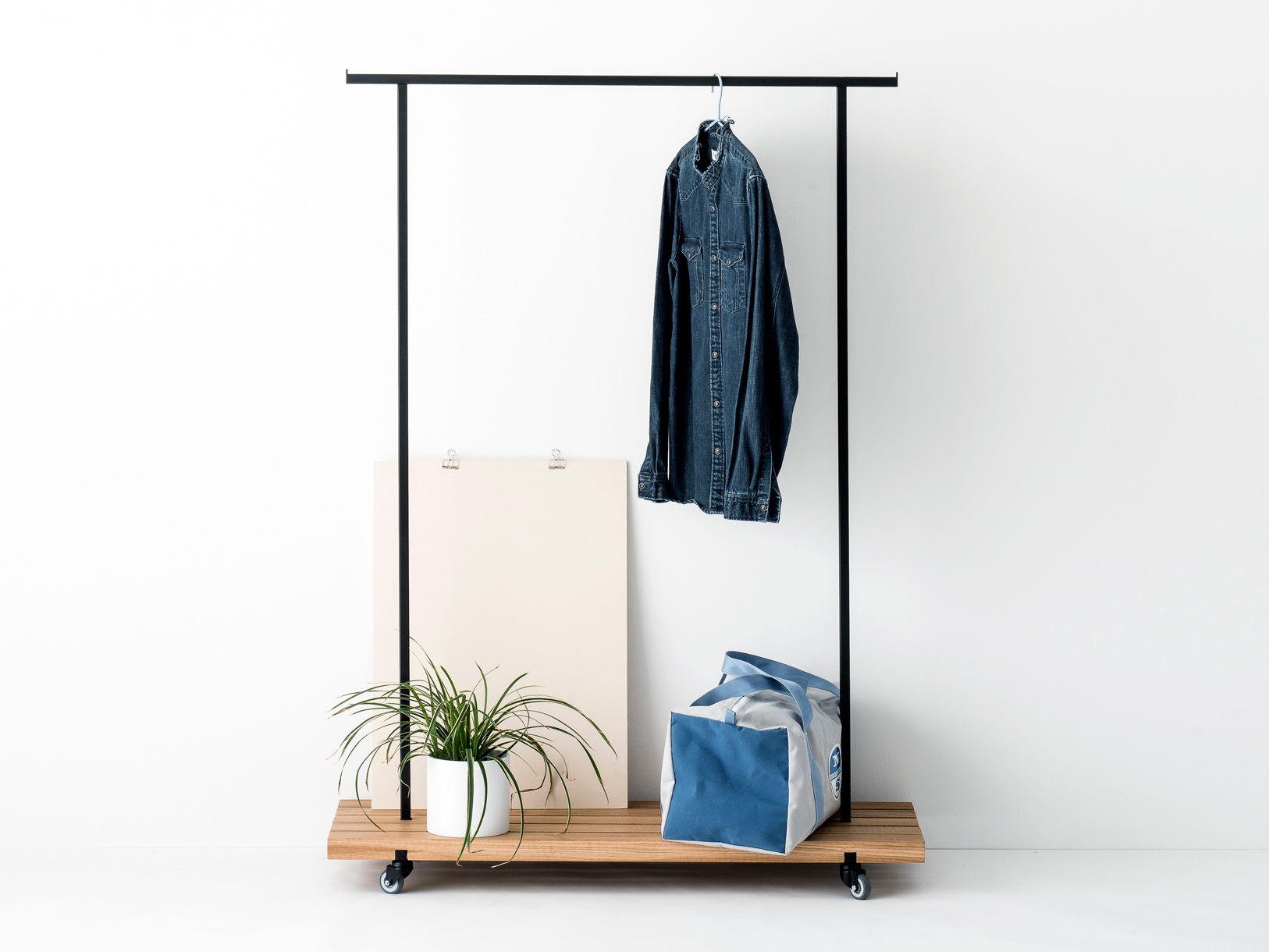 Weld Coat Rack Oak cloathes rack OAK CLOTHES RACK #01 By weld & co