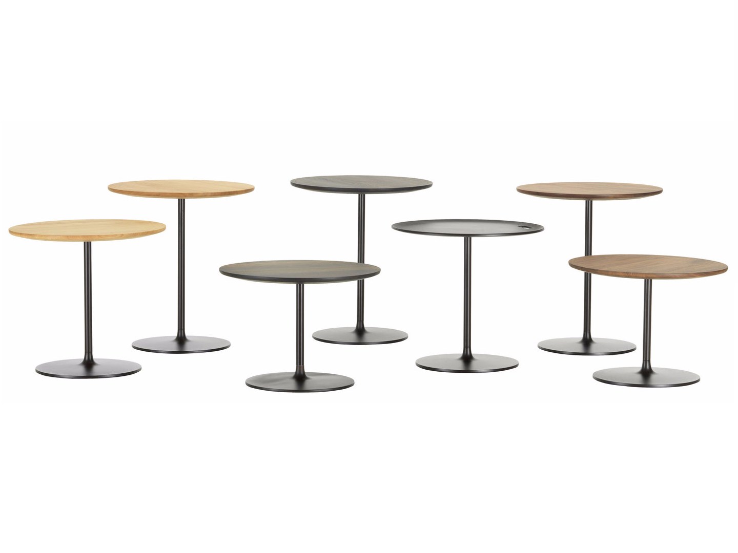 OCCASIONAL LOW TABLE Round wooden coffee table By Vitra | design Jasper ...