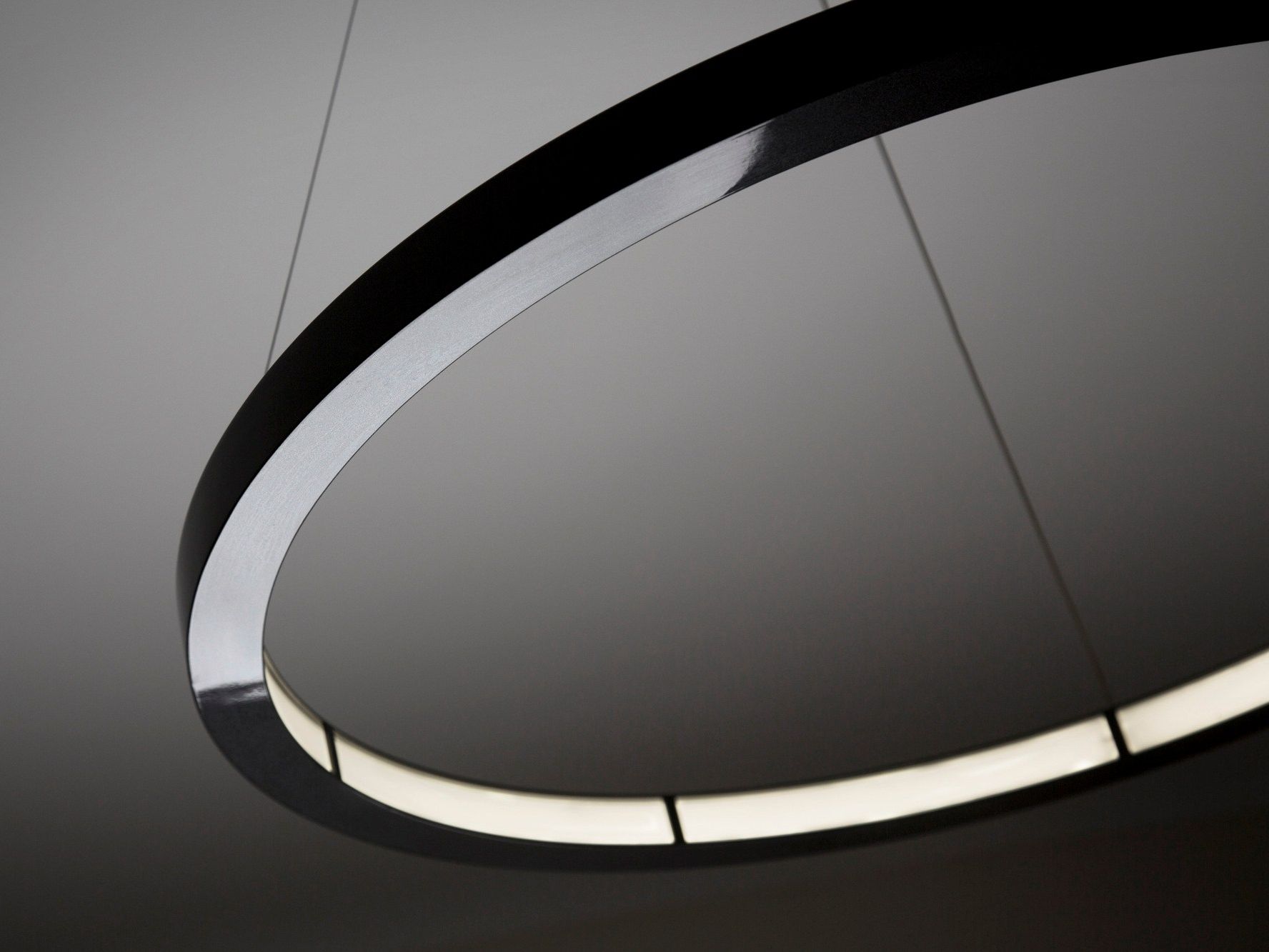 LED direct-indirect light aluminium pendant lamp OLALA By Oleant design ...