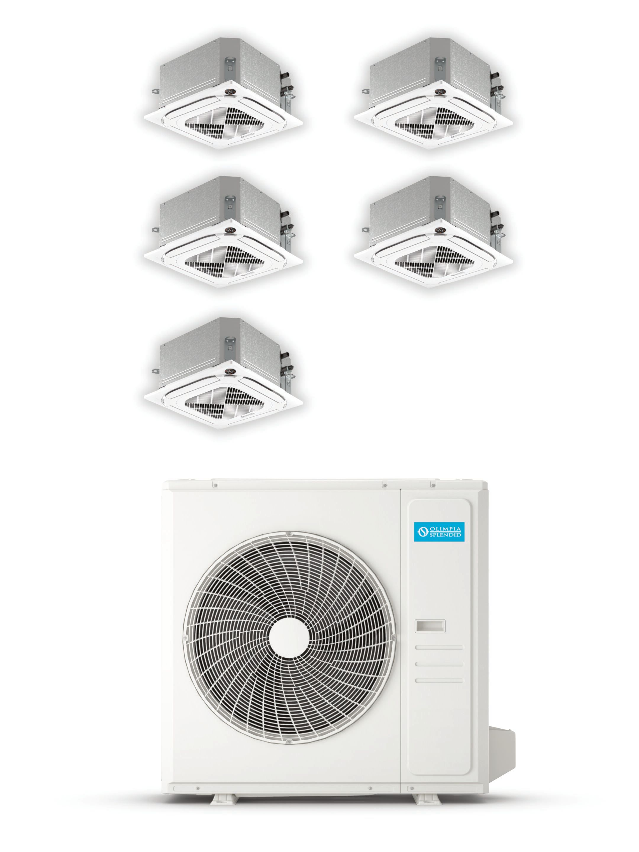 NEXYA MULTI CASSETTE by OLIMPIA SPLENDID - Climatizzatore multi-split a cassetta - 7