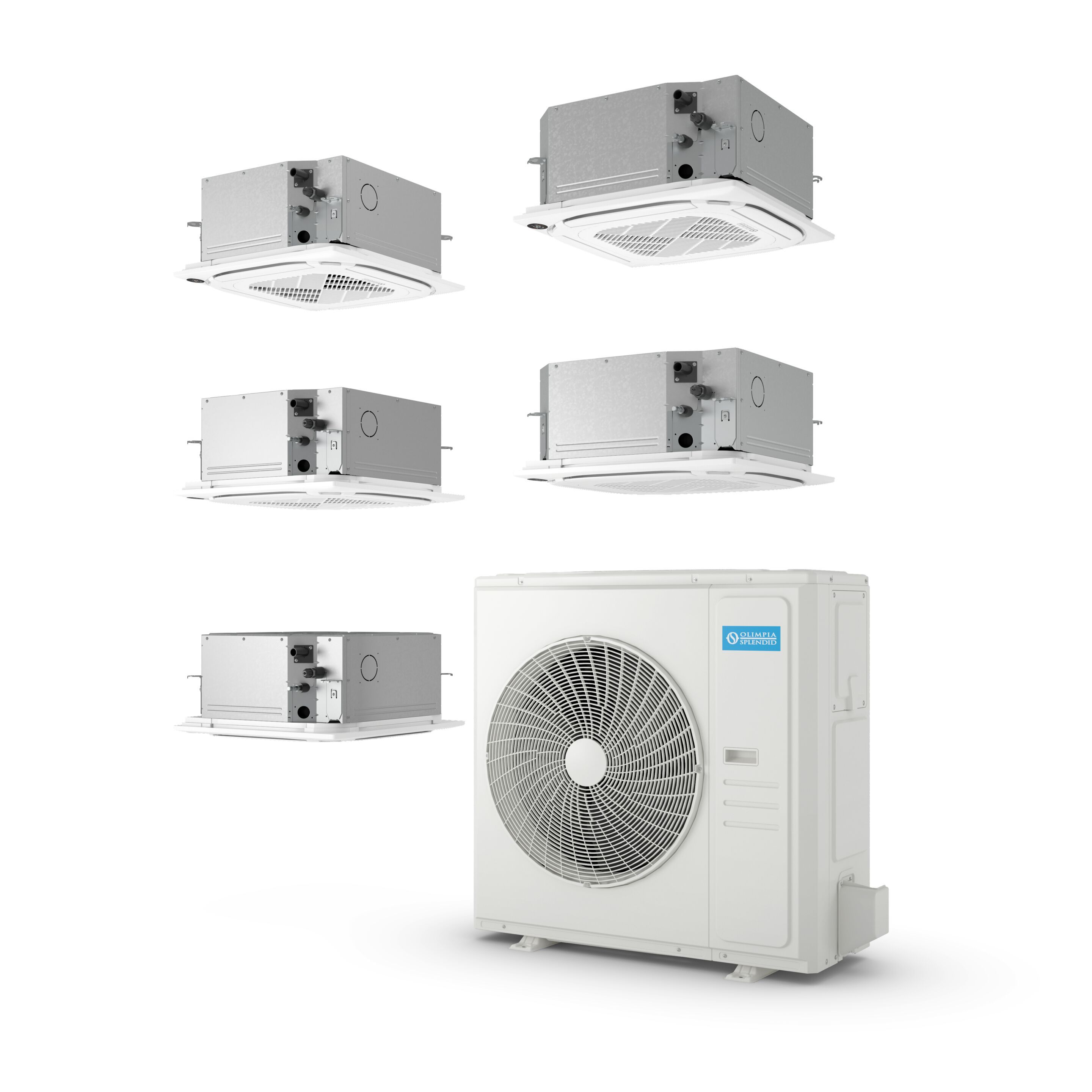 NEXYA MULTI CASSETTE by OLIMPIA SPLENDID - Climatizzatore multi-split a cassetta - 2