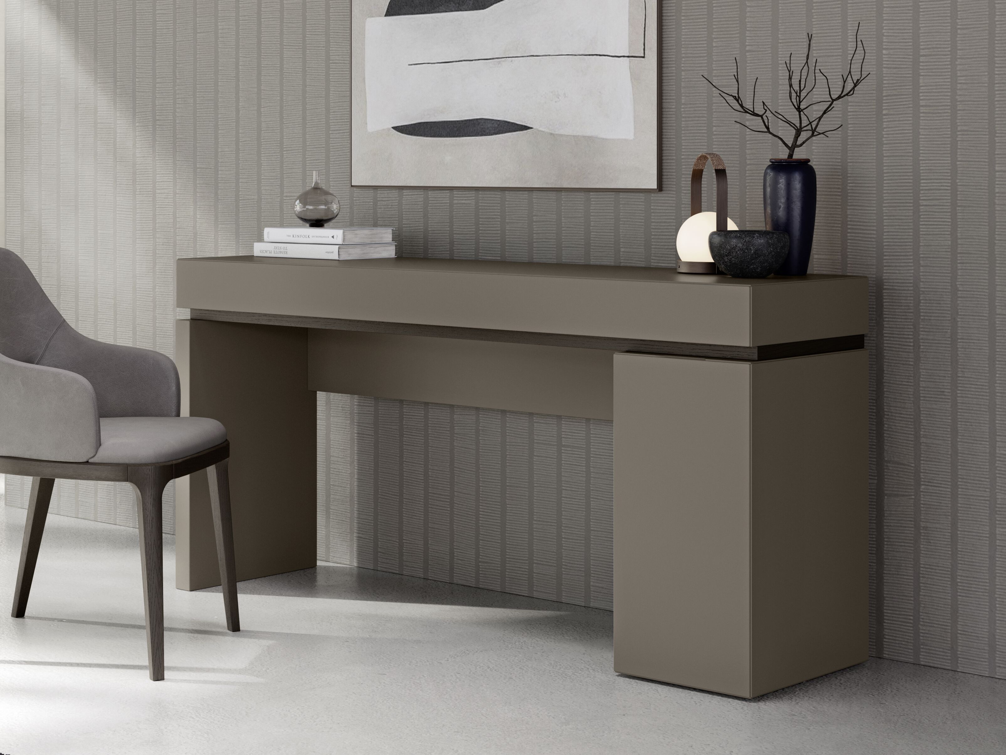 DESK Wooden dressing table / secretary desk By OLIVIERI