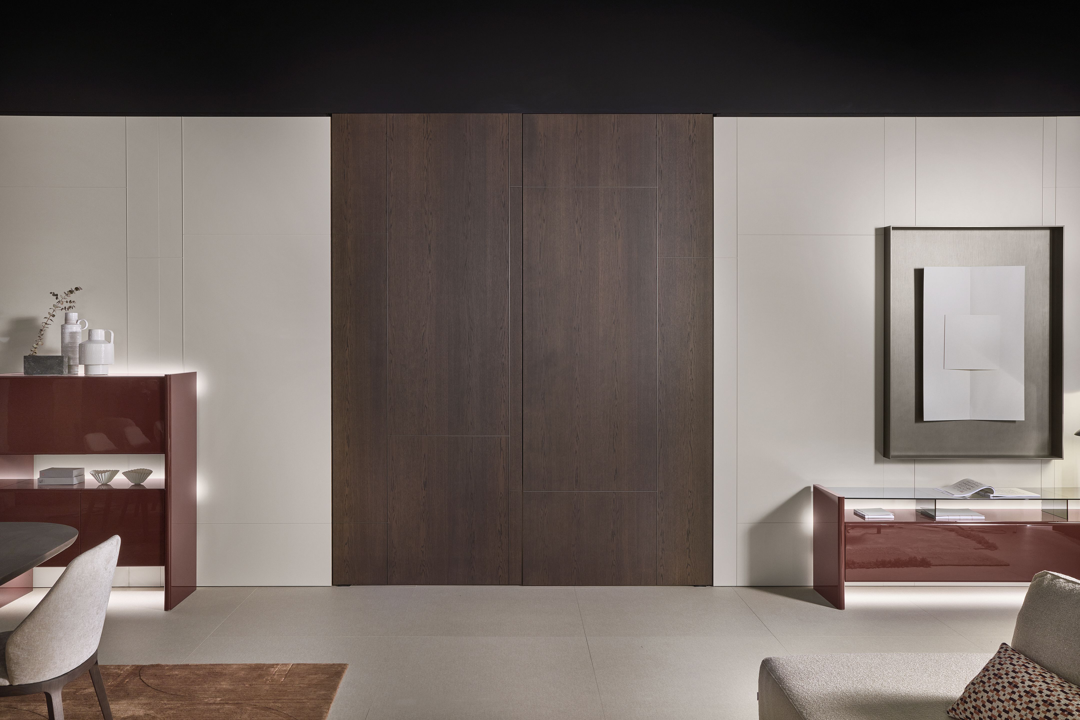 DRESS CODE DOORS Pivot Honeycomb Door By OLIVIERI Dress code doors pivot honeycomb door by olivieri