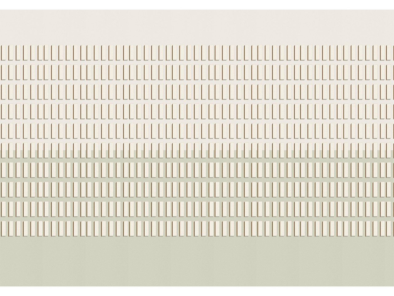 OPUS SECTILE II by Texturae - Carta da parati geometrica panoramica - 2