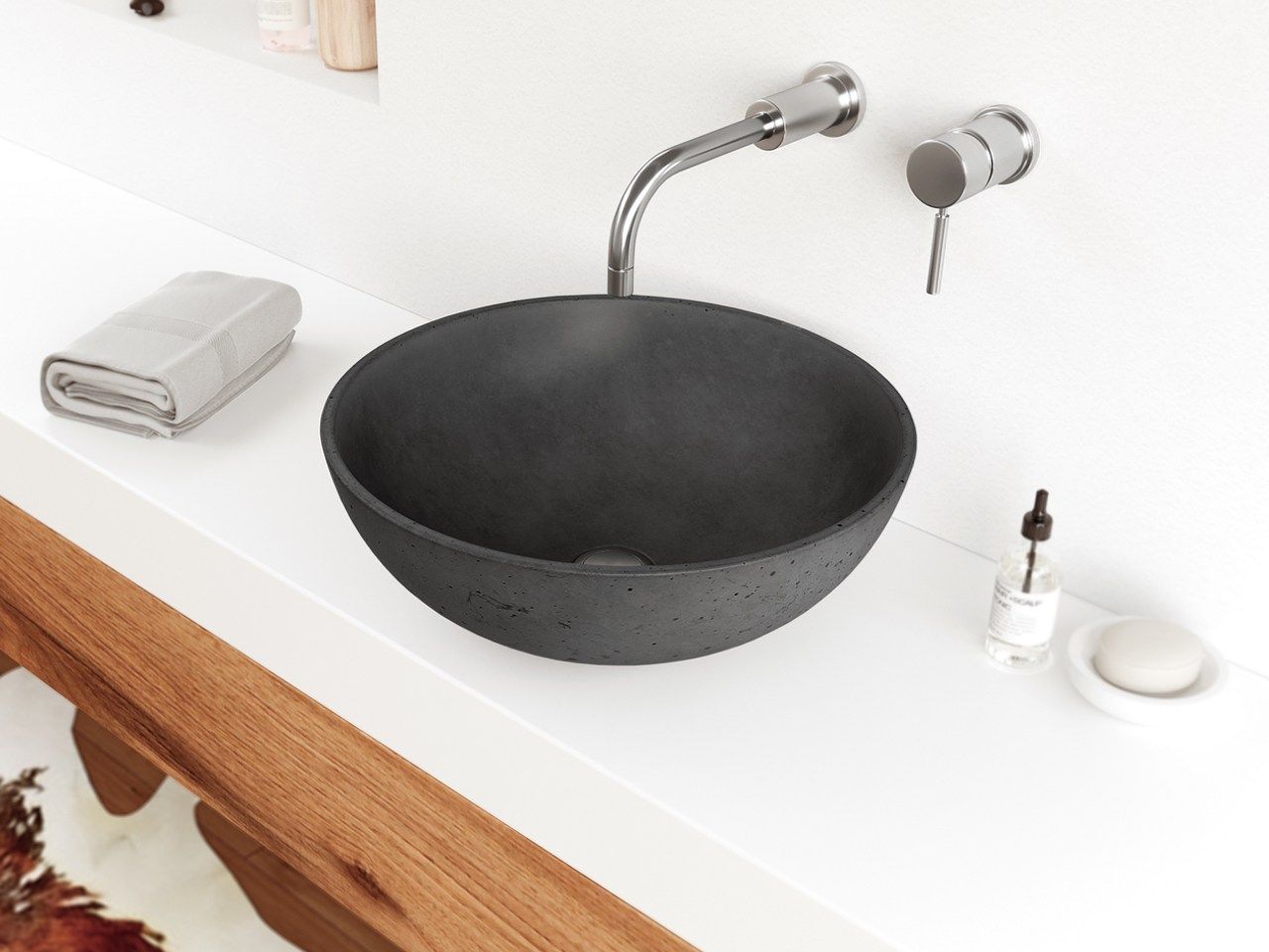 ORB Concrete washbasin By Gravelli | design Tomáš Vacek