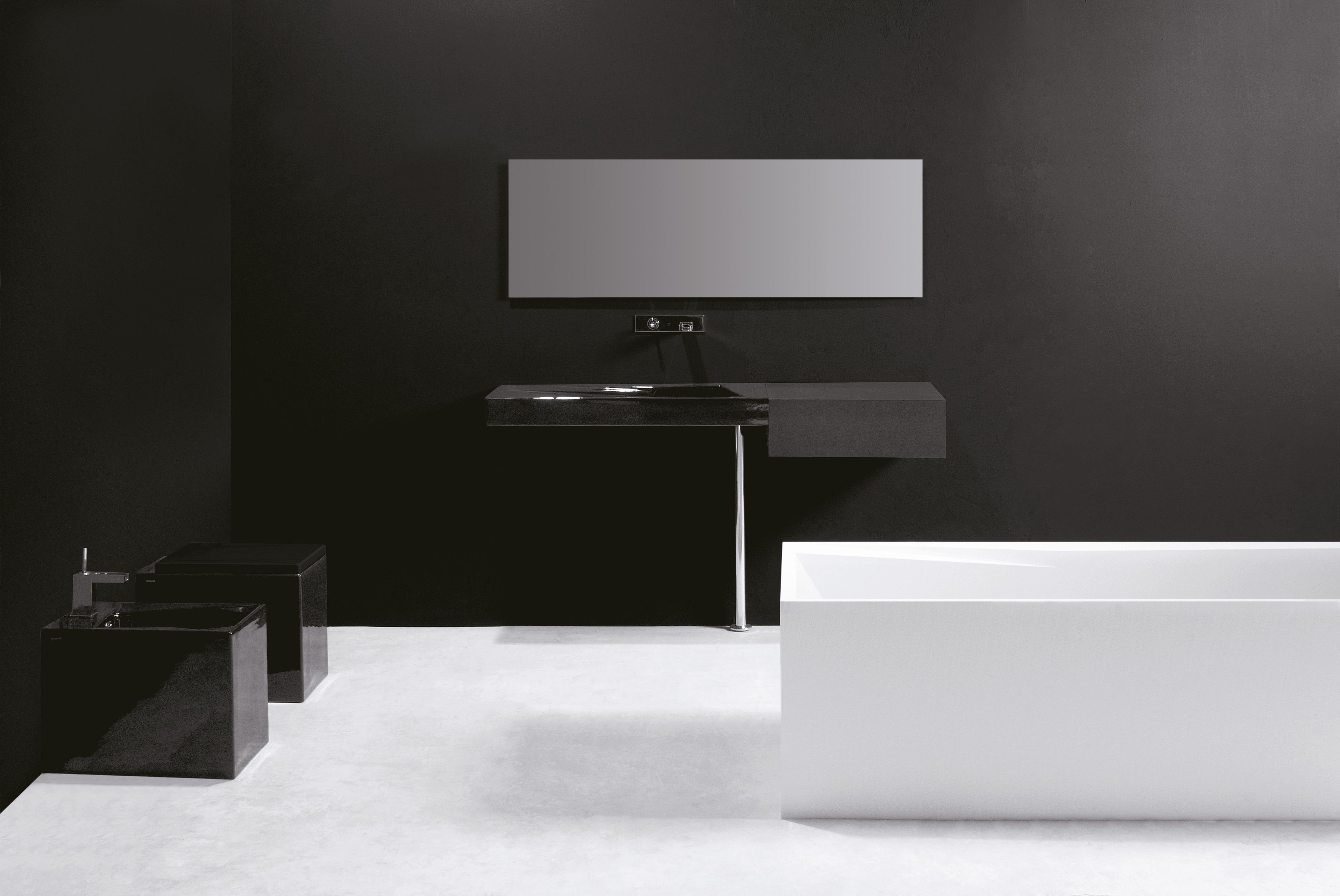 OZ Bathtub Rectangular Pietraluce® bathtub By GSG Ceramic Design