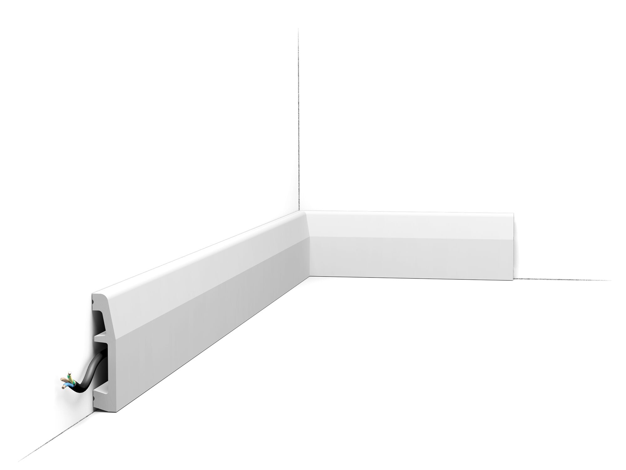 SX125 by Orac - Battiscopa in Duropolymer®