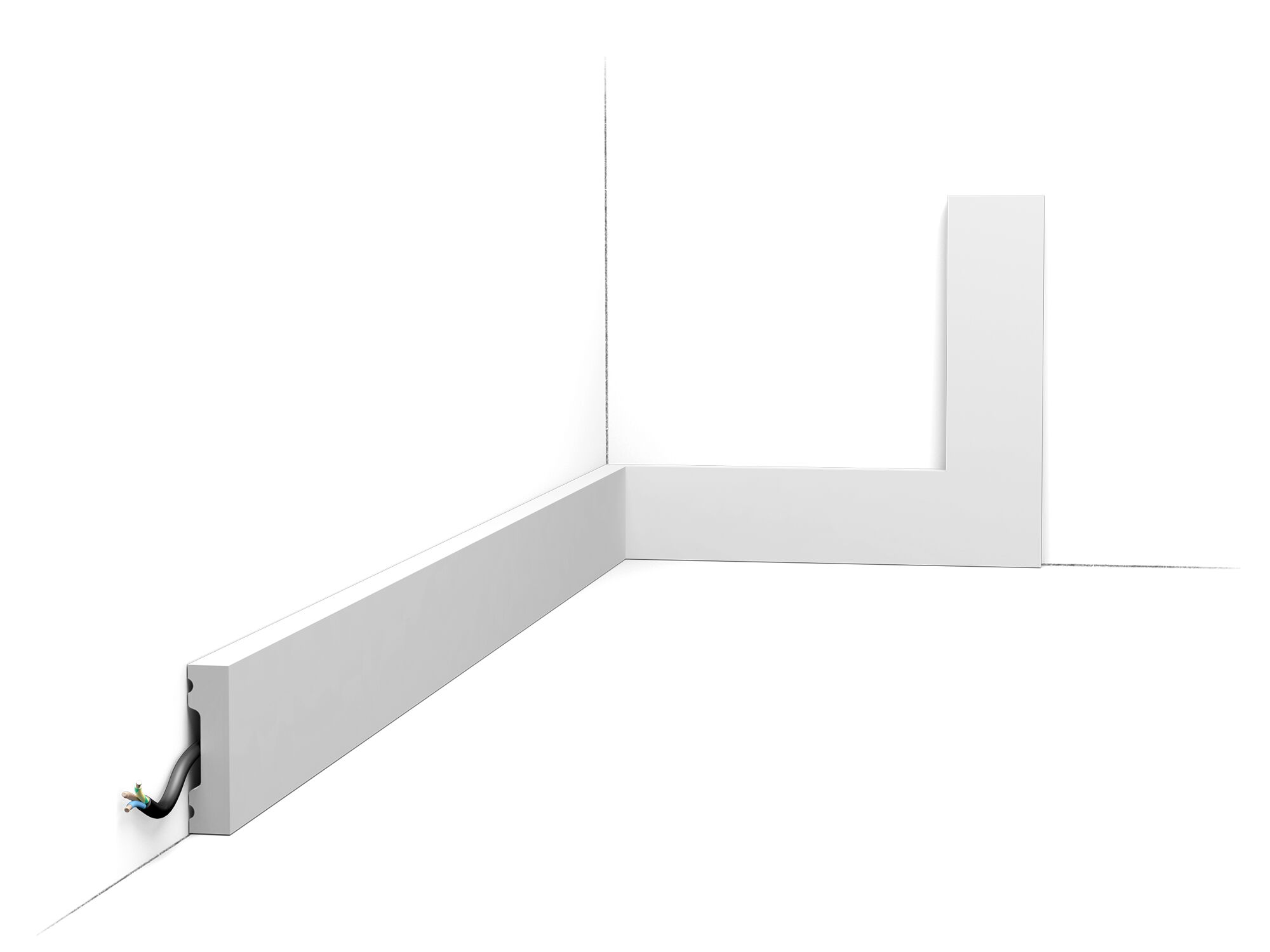 SX162 by Orac - Battiscopa in Duropolymer®