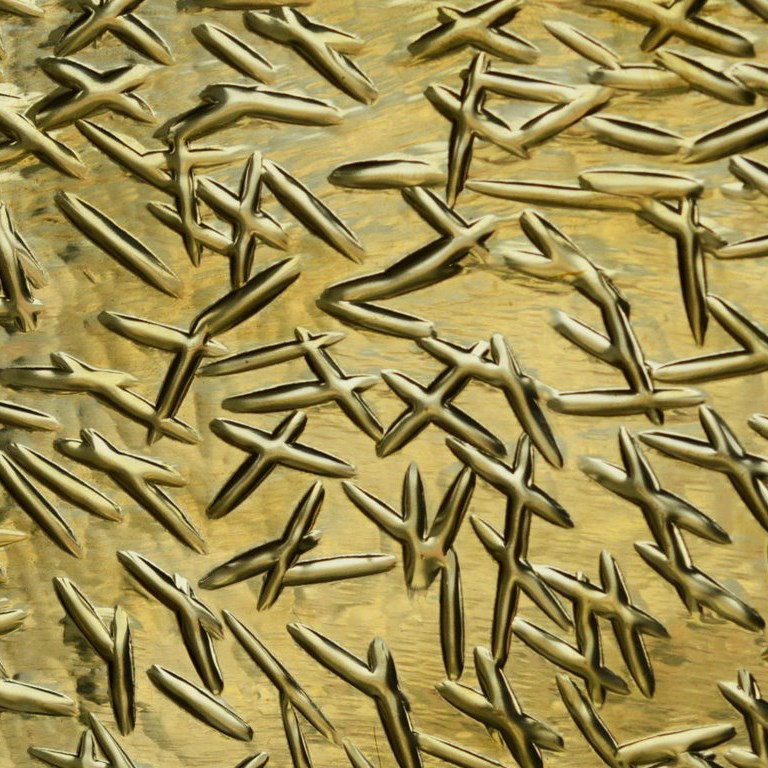 Three-dimensional metal cladding panel Other patterns By Emboss