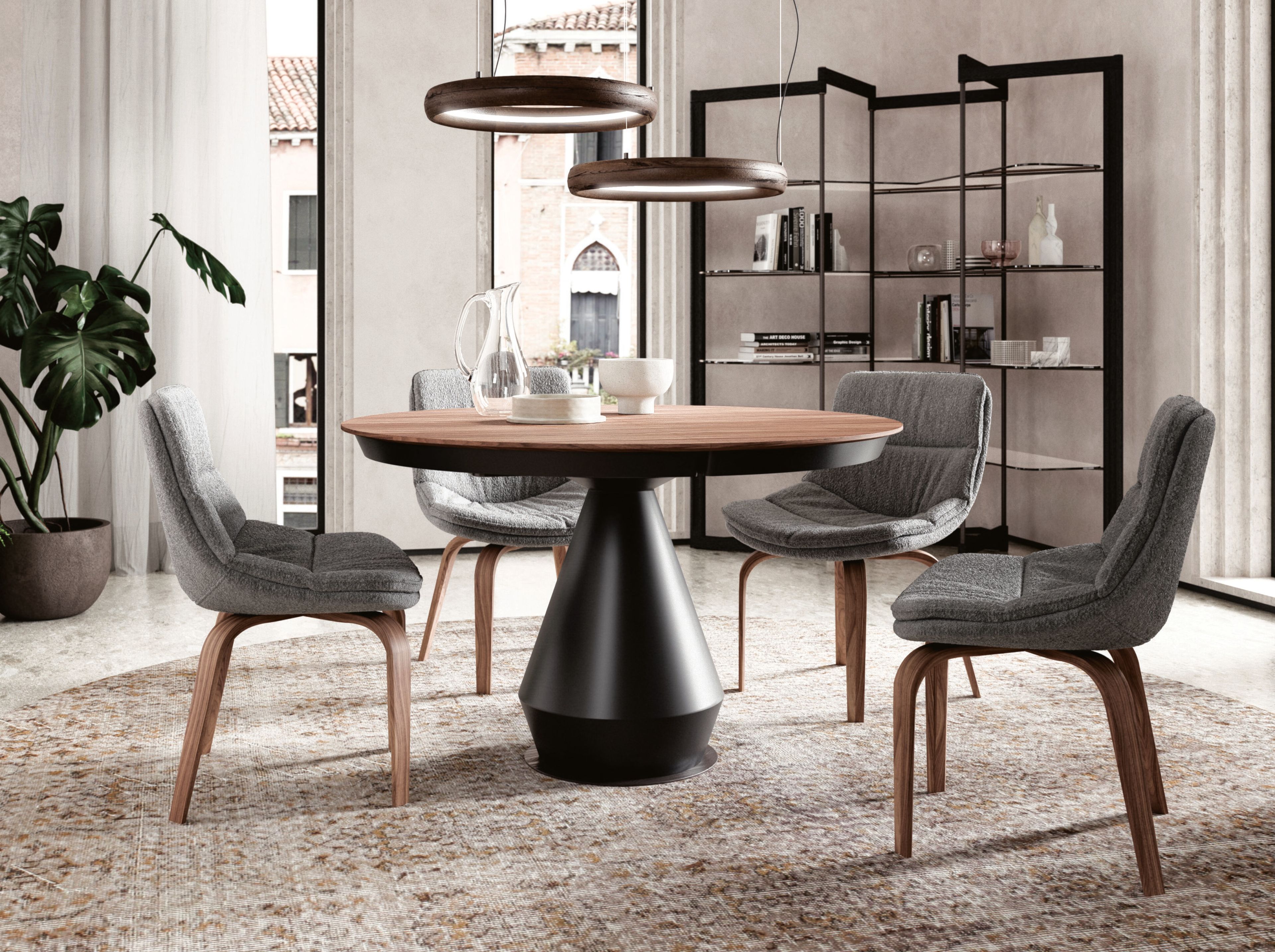 PANTO by Ozzio Italia - Libreria angolare autoportante - 7