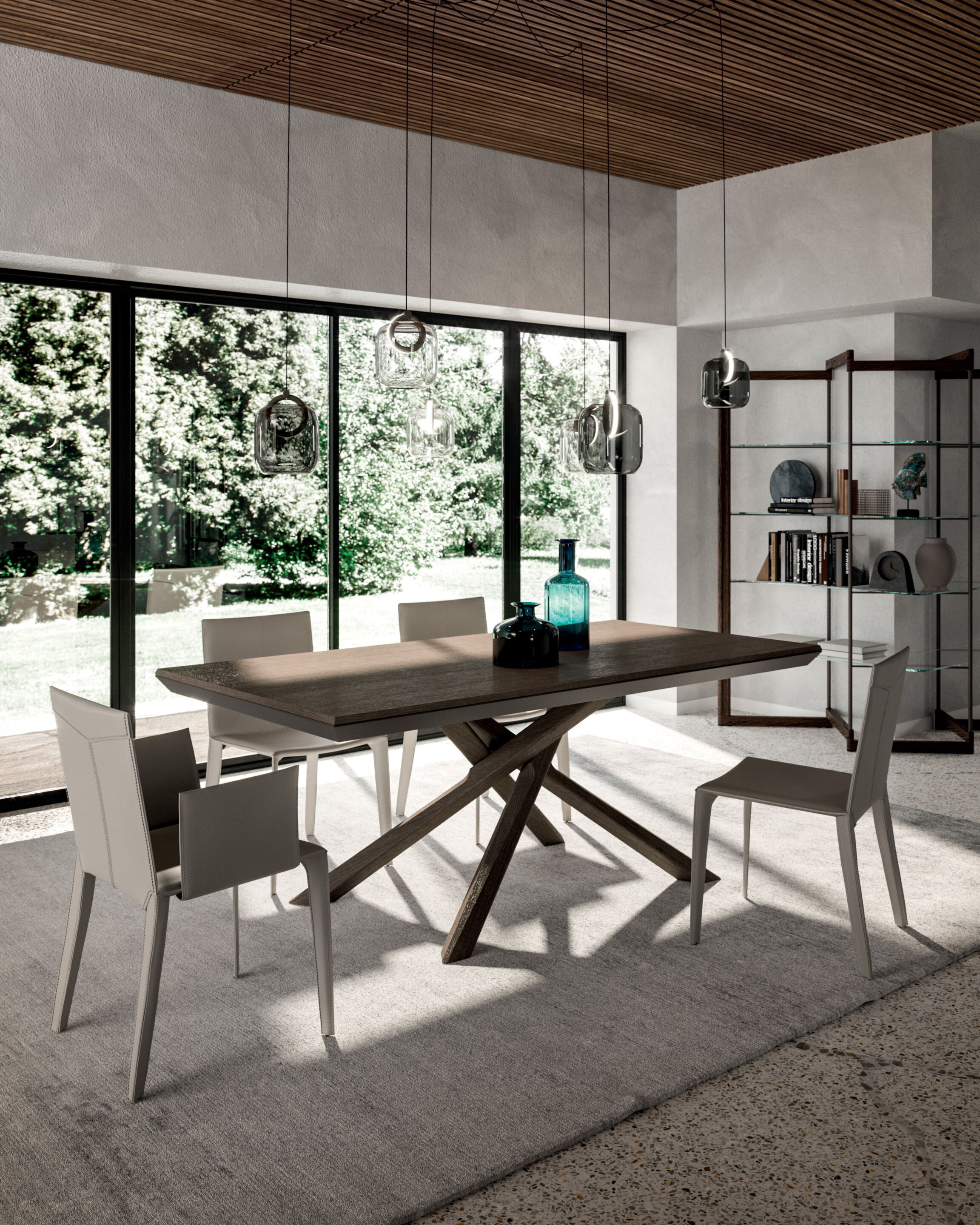 PANTO by Ozzio Italia - Libreria angolare autoportante - 4