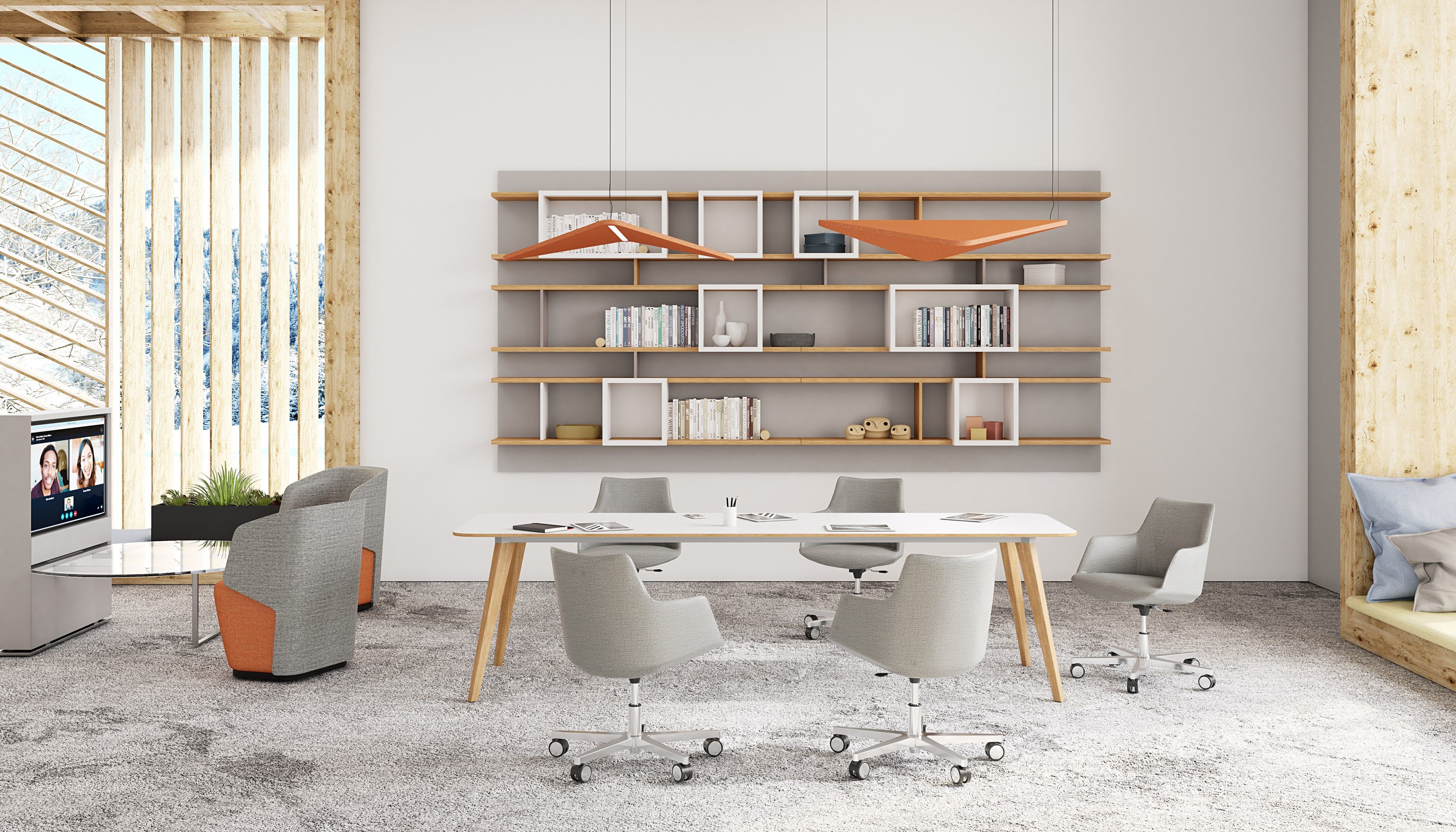 P45 Office desk P45 Collection By ESTEL GROUP