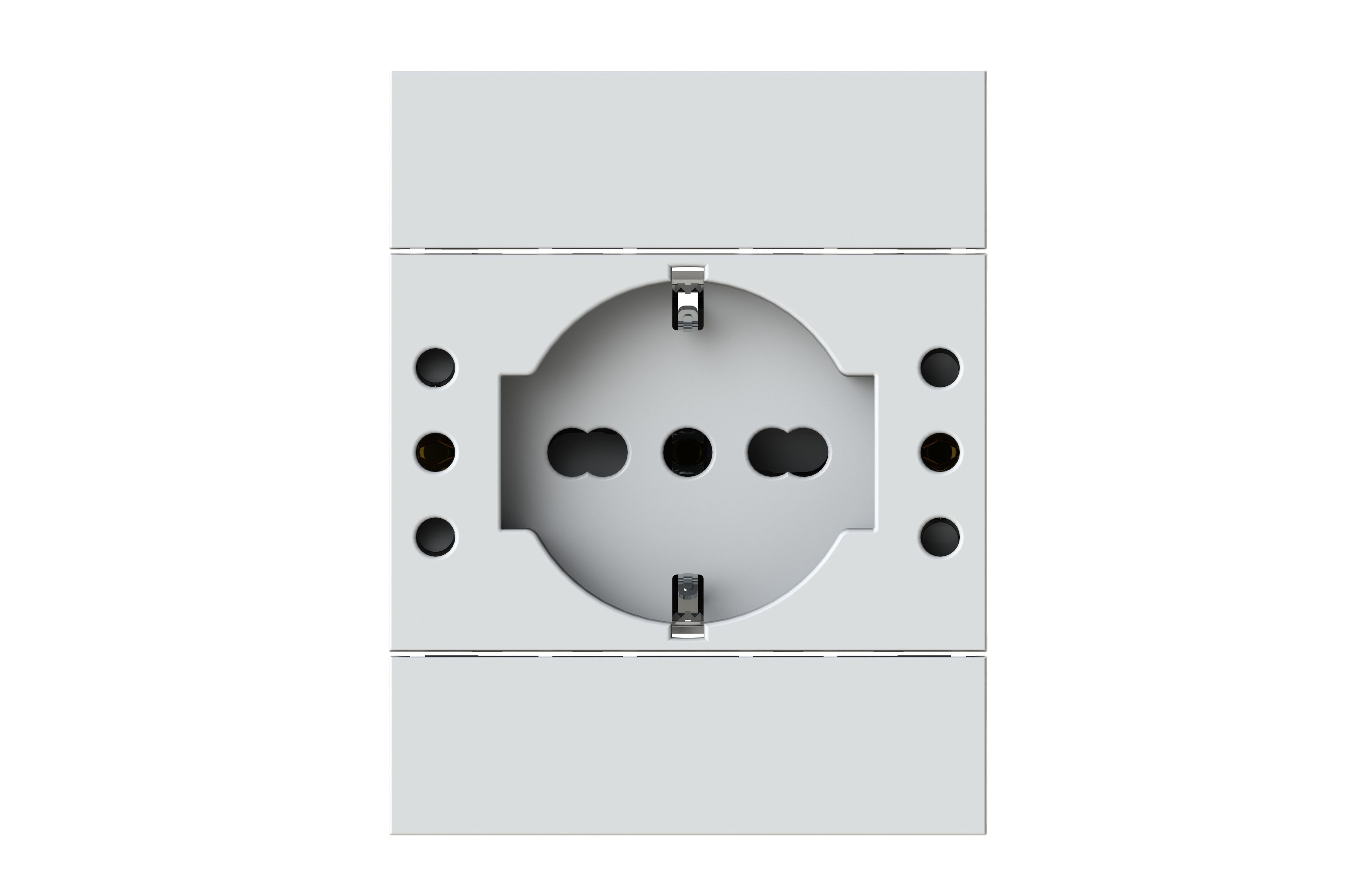 P503 4BP503.KW by 4 BOX - Presa elettrica a 3 moduli - 2