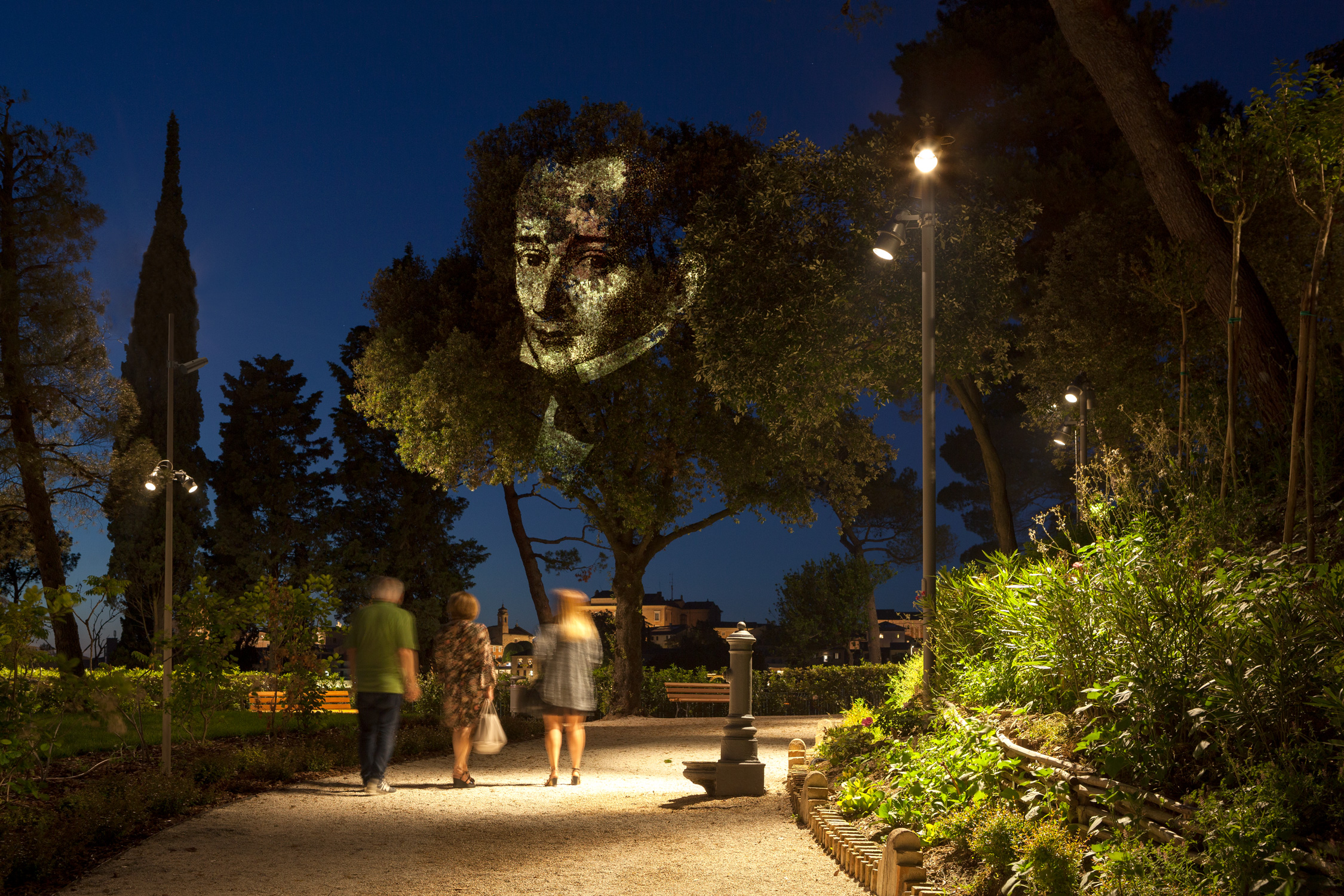 PALCO INOUT FRAMER Proiettore per esterno a LED orientabile in ...