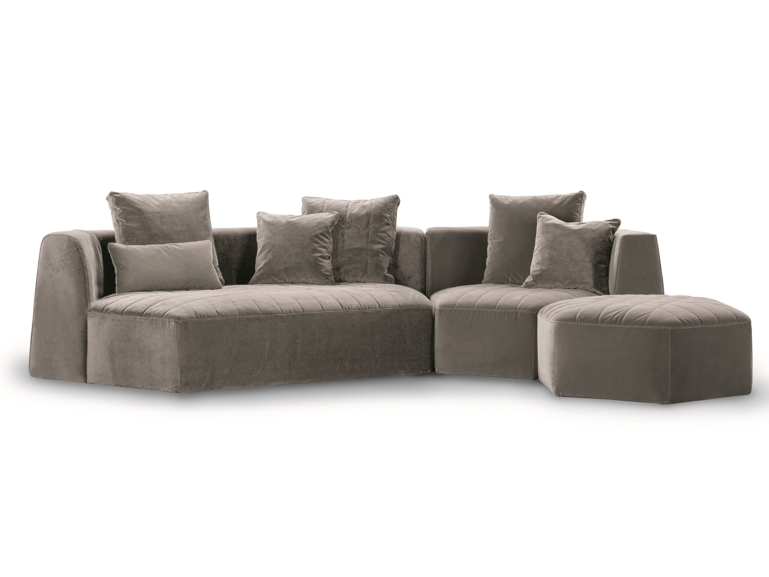 PANORAMA Sofa with footstool Panorama Collection By Bonaldo design