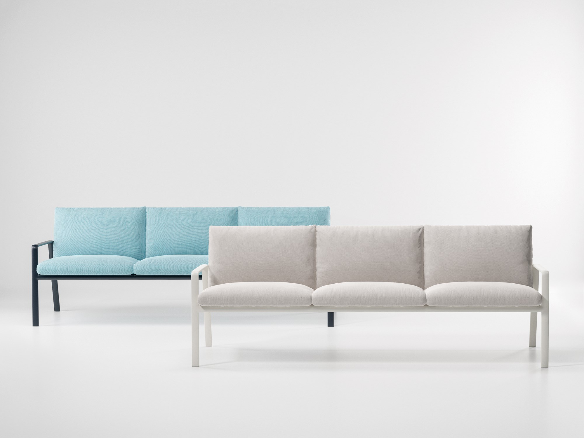 PARK LIFE | Canapé de jardin 3 places By Kettal design Jasper Morrison