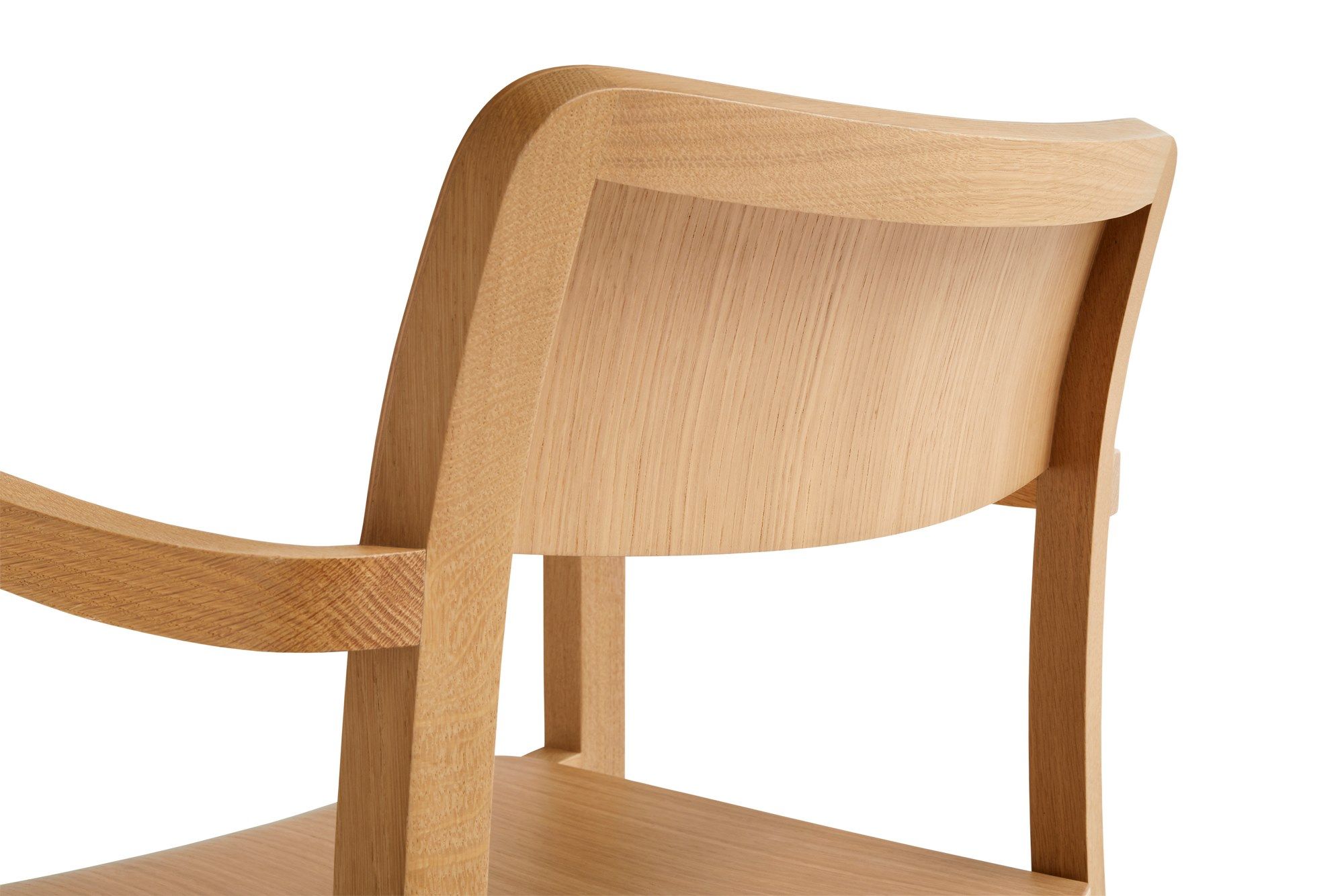 PASTIS Stackable wooden chair with armrests By Hay design Julien Renault