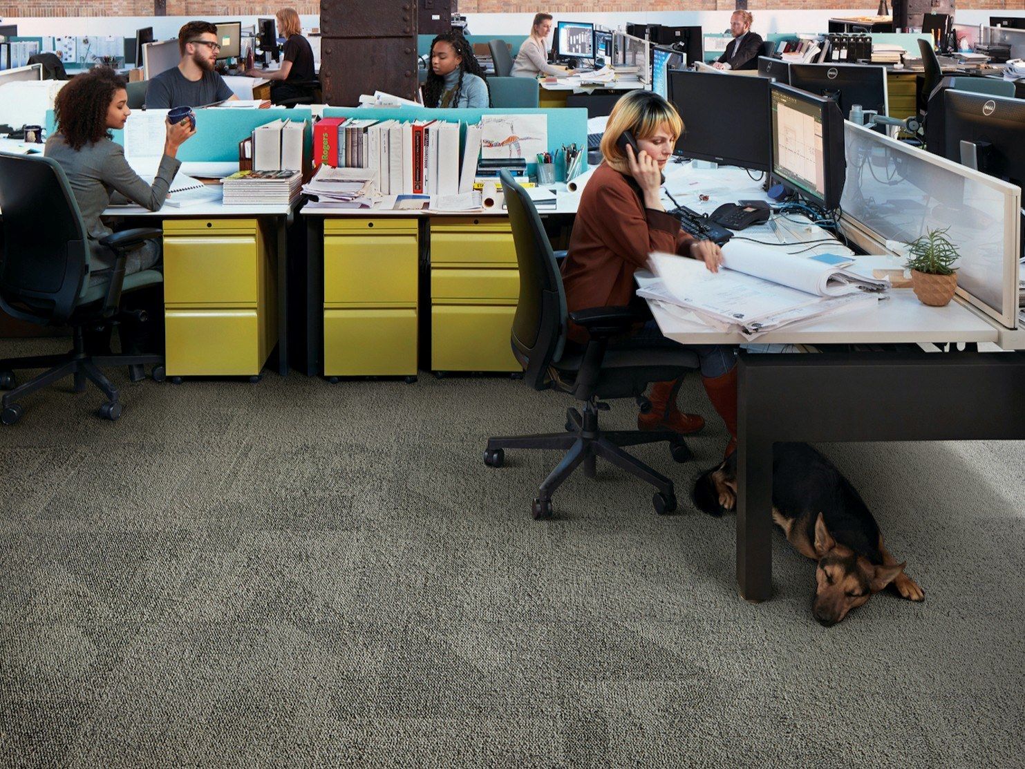 PAVER by Interface® - Moquette in Nylon® a quadrotte