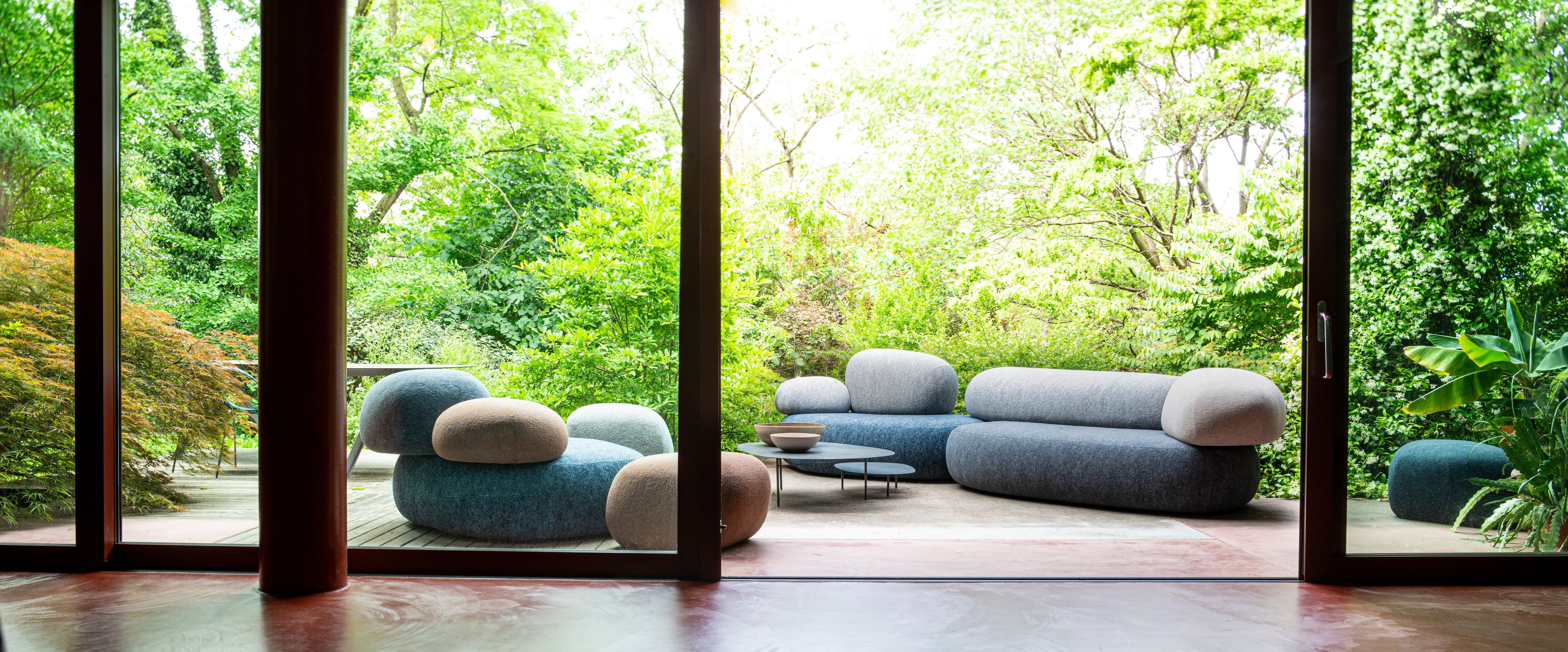 PEBBLE RUBBLE by Moroso - Divano modulare - 9