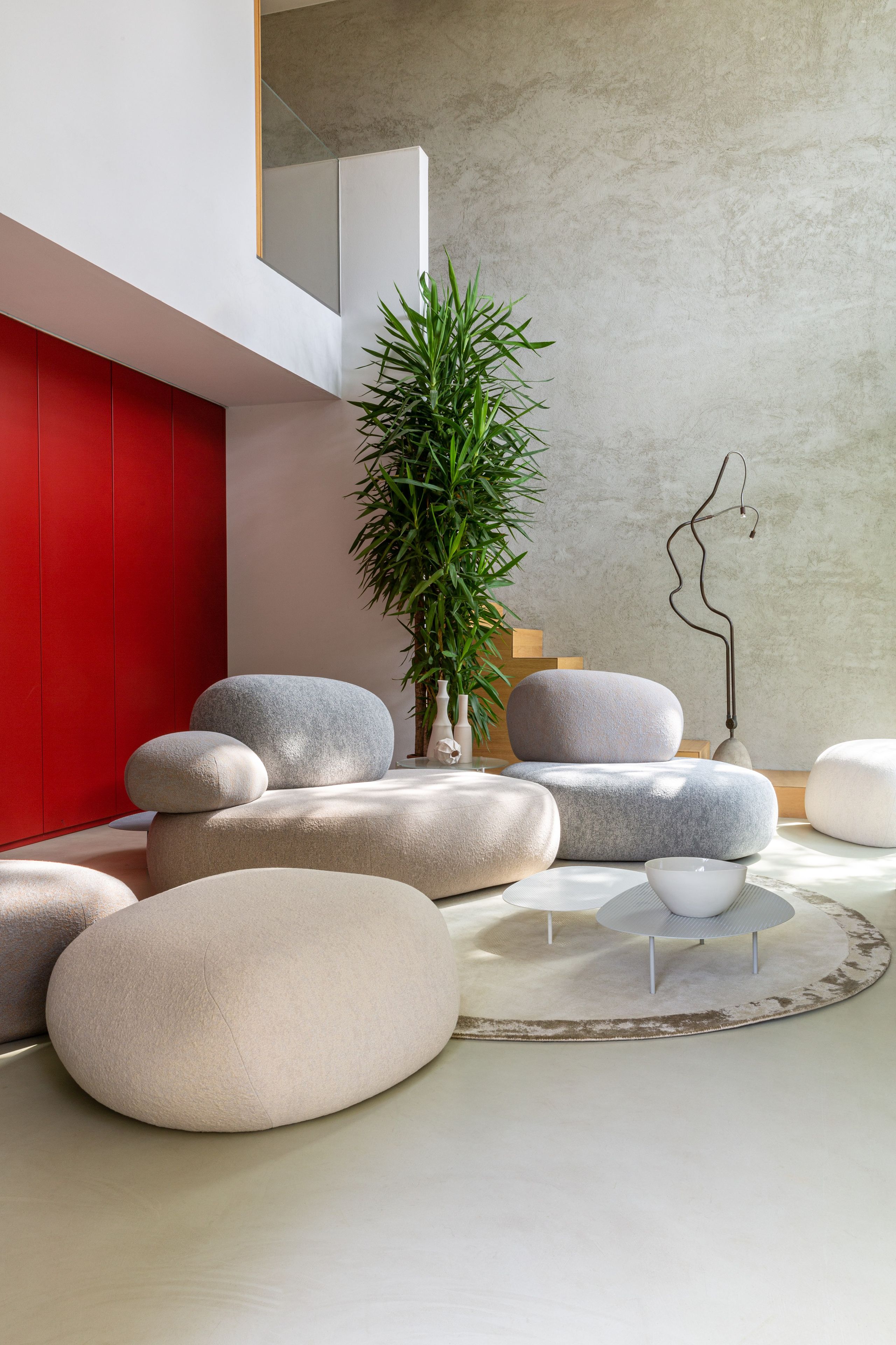 PEBBLE RUBBLE by Moroso - Divano modulare - 6