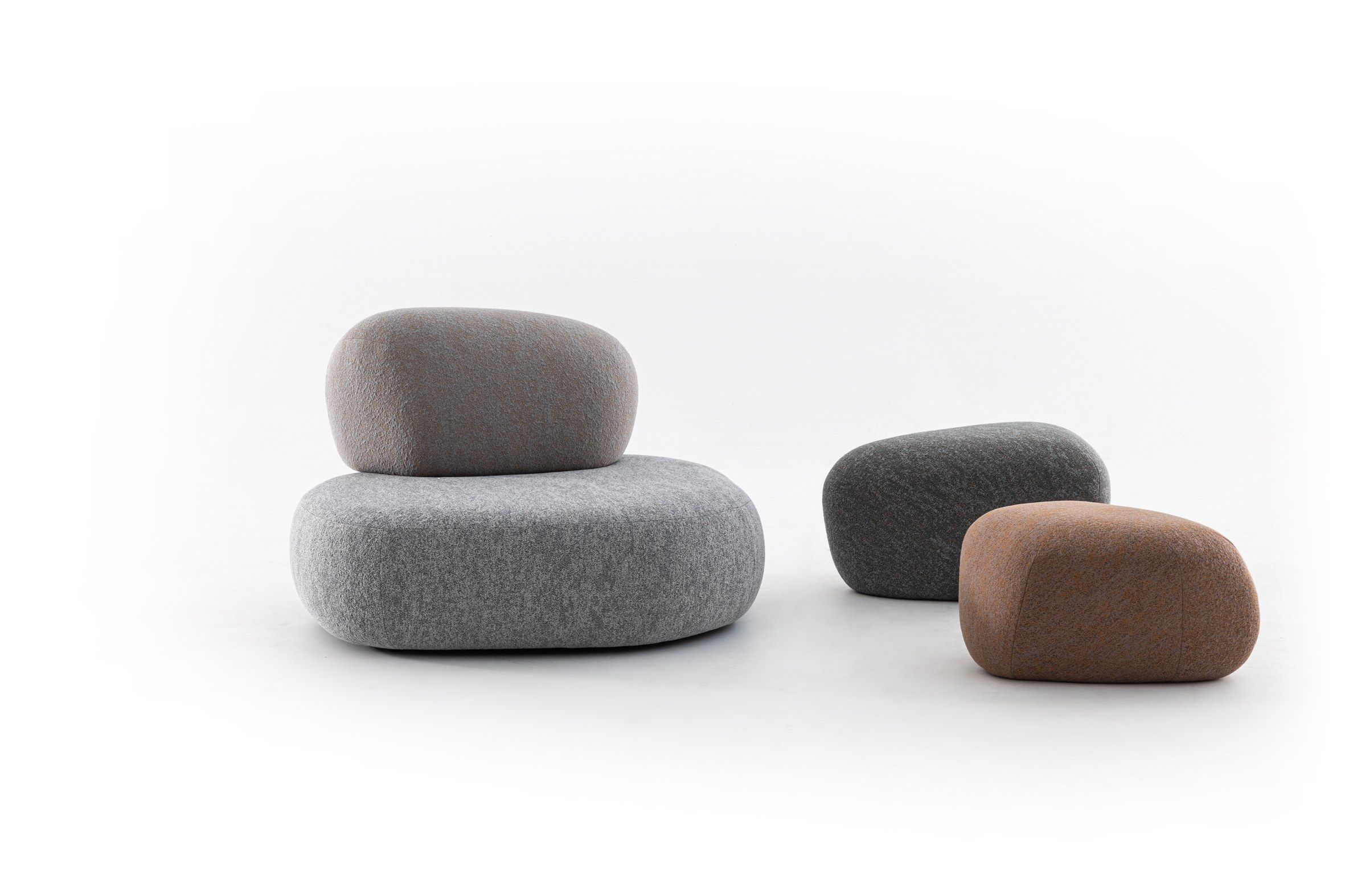 PEBBLE RUBBLE by Moroso - Divano modulare - 16