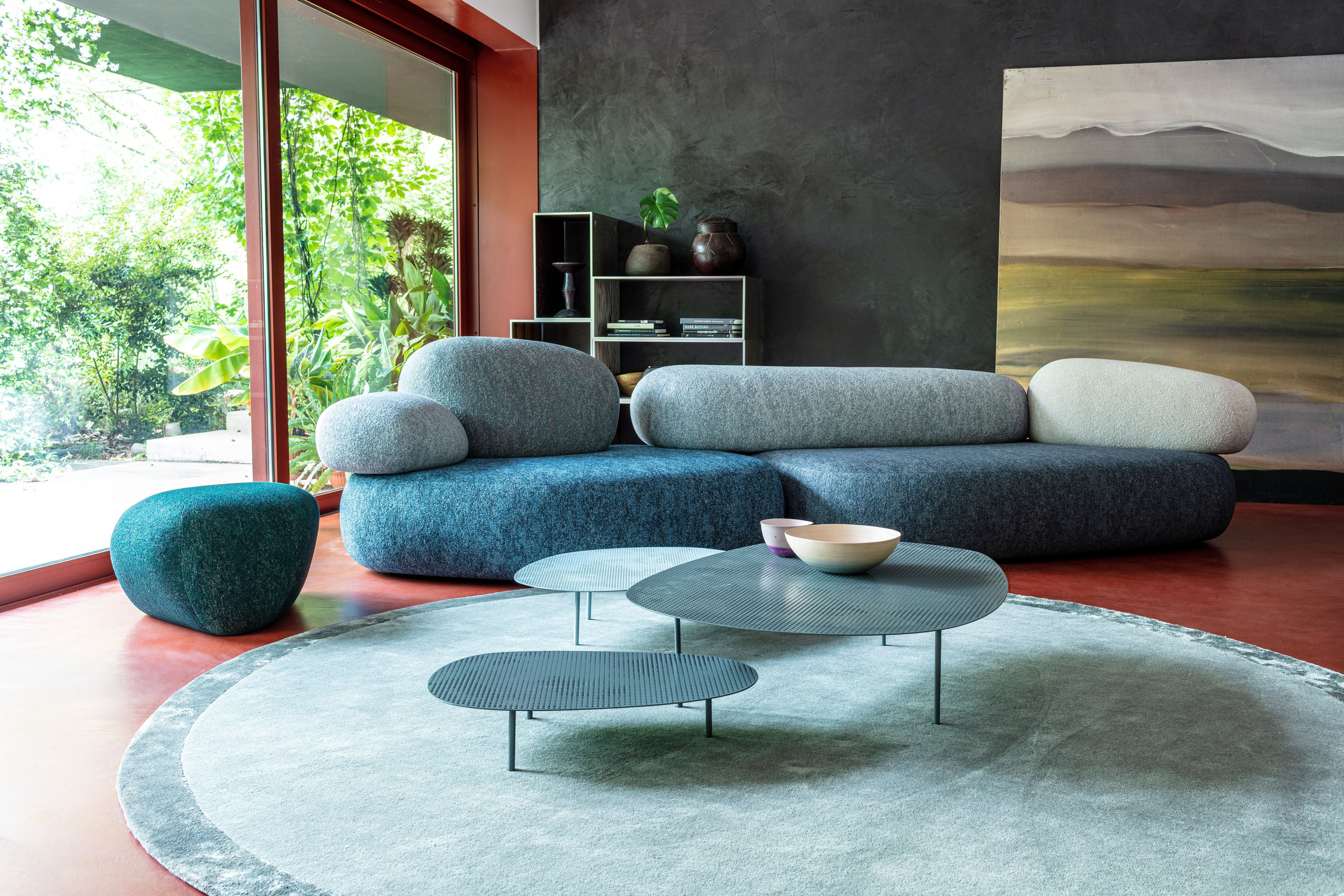 PEBBLE RUBBLE by Moroso - Divano modulare - 21