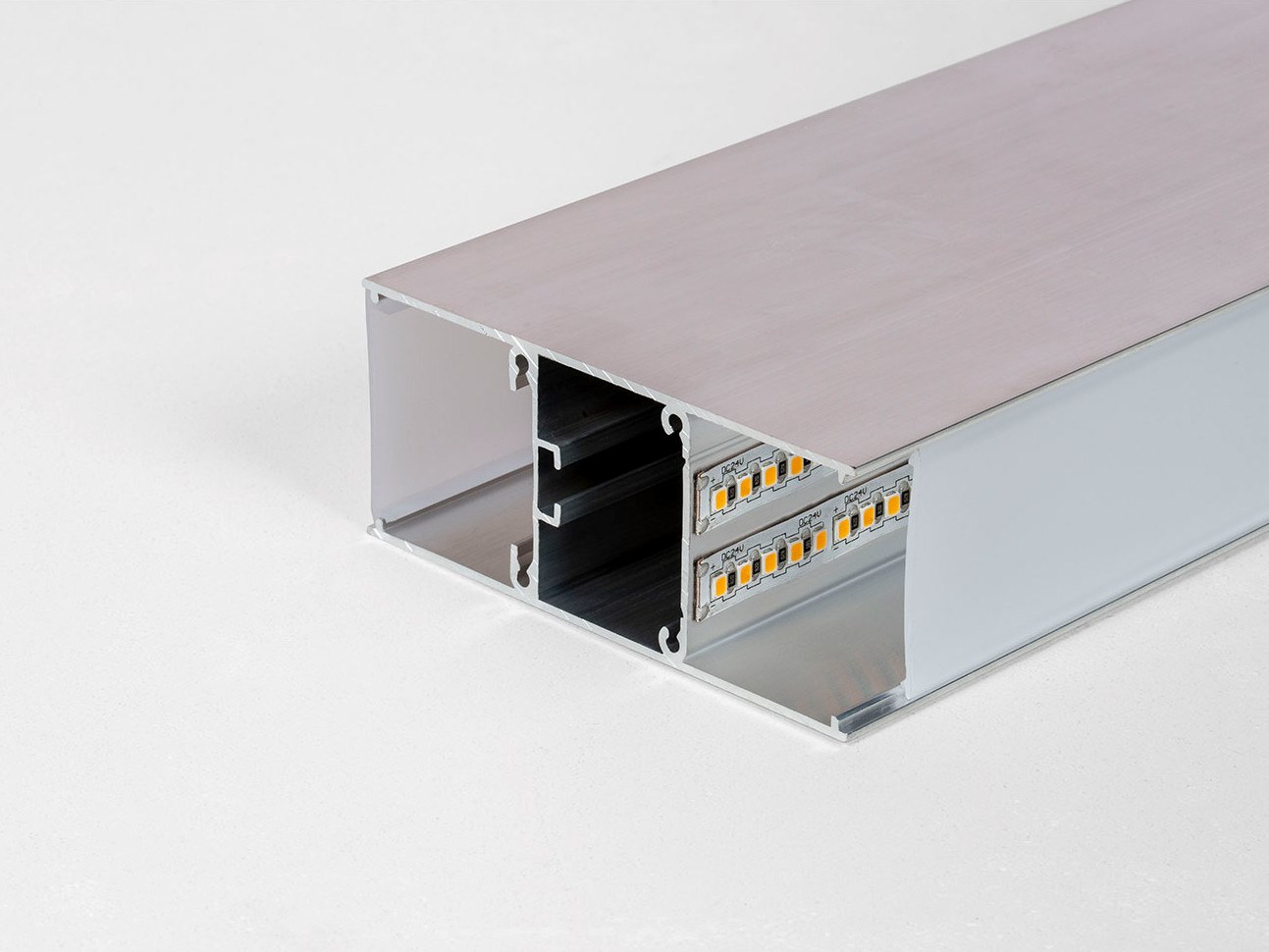 Led Module Profile Aluminium linear lighting profile for LED modules PF110 By HER