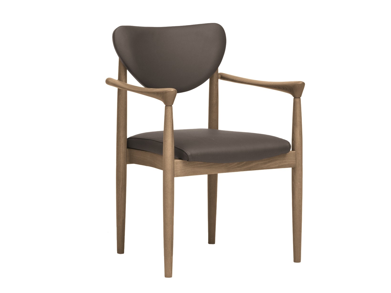 PIA CONTRACT Chair With Armrests By PIAVAL Design Giulio Lazzotti