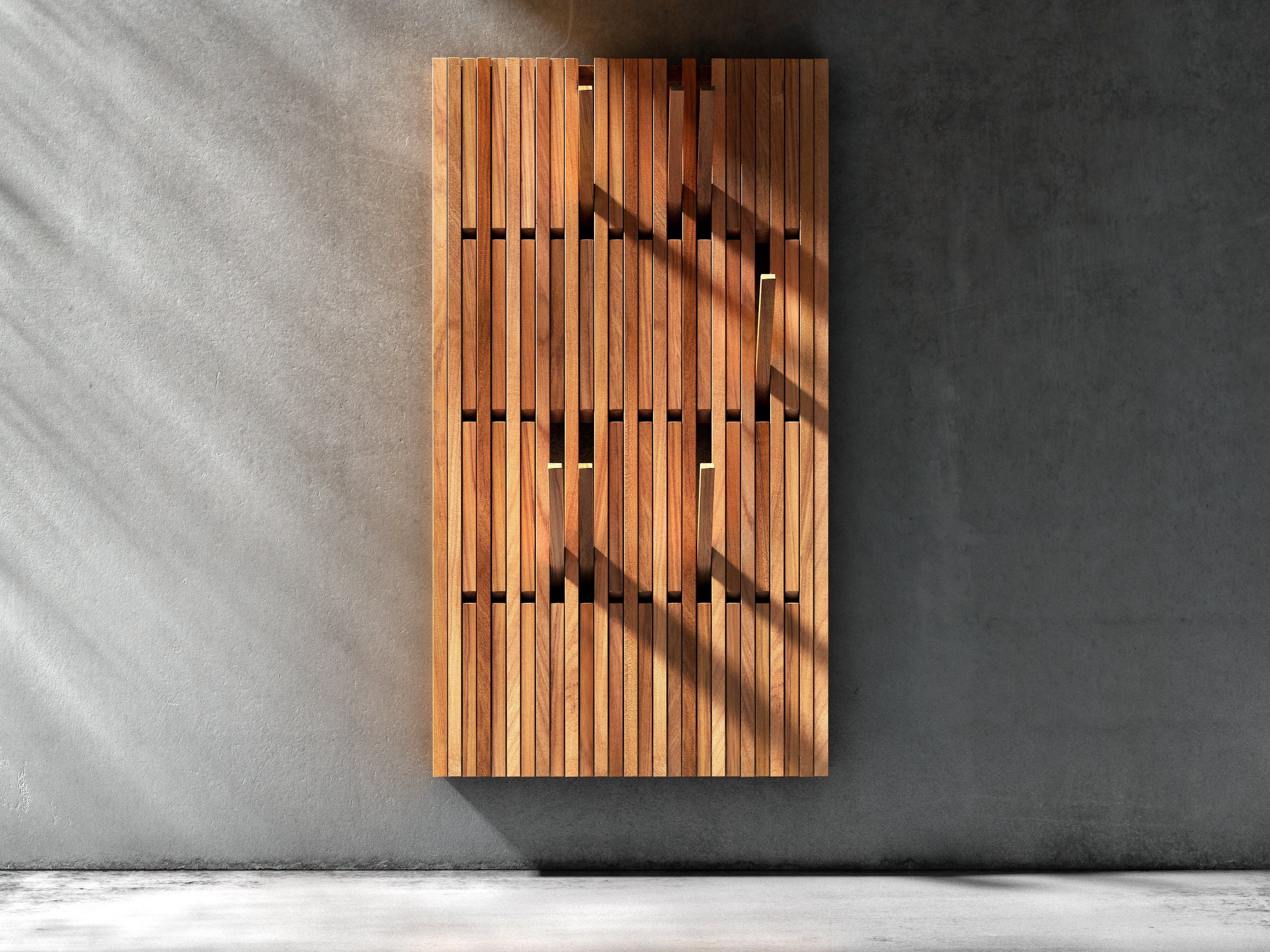 PIANO OAK NATURAL OILED Coat rack By PER/USE