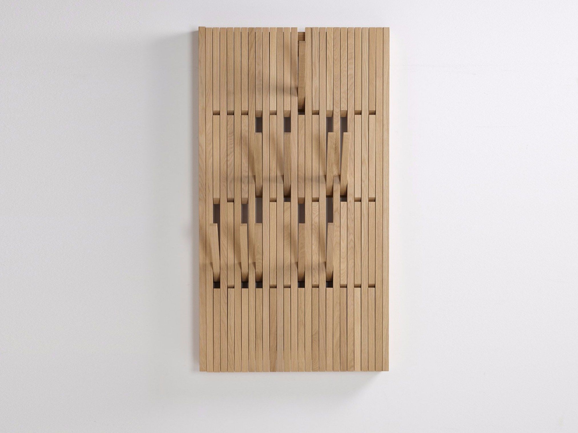 PIANO OAK NATURAL OILED Coat rack By PER/USE
