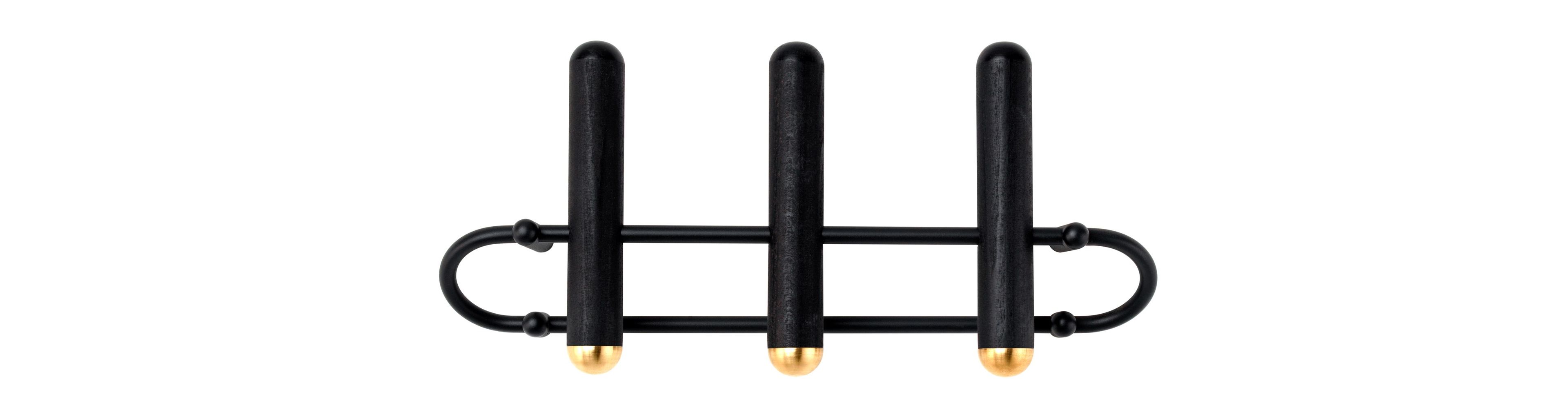 Wallmounted coat rack PIN By Schönbuch design Marc Venot