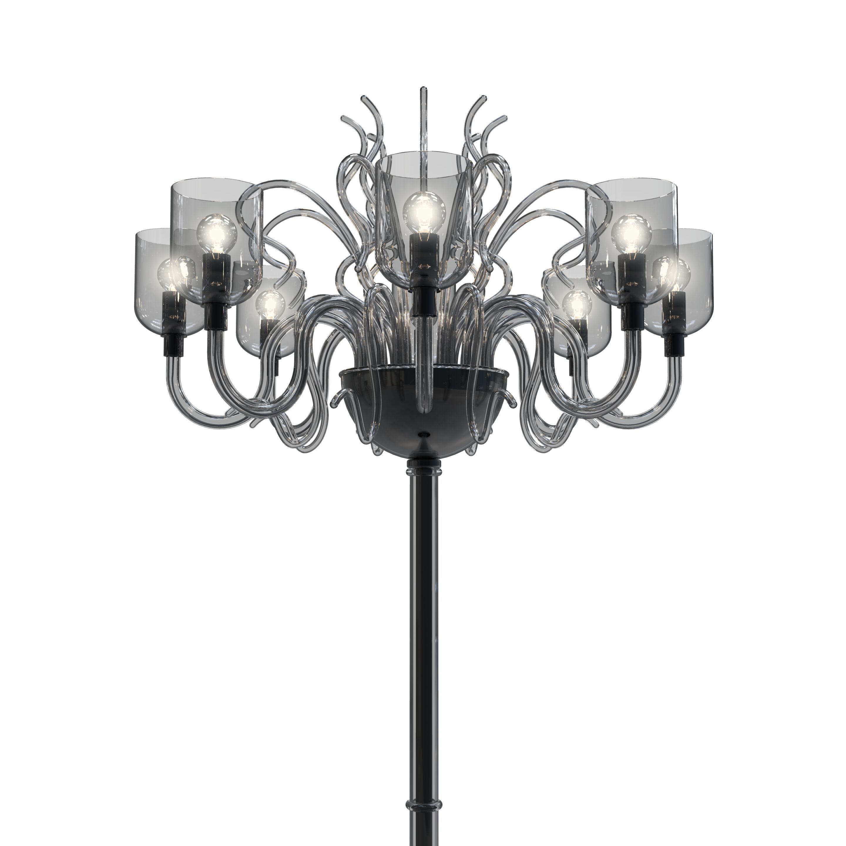 RAFFAELLO Murano glass floor lamp By PIUMATI
