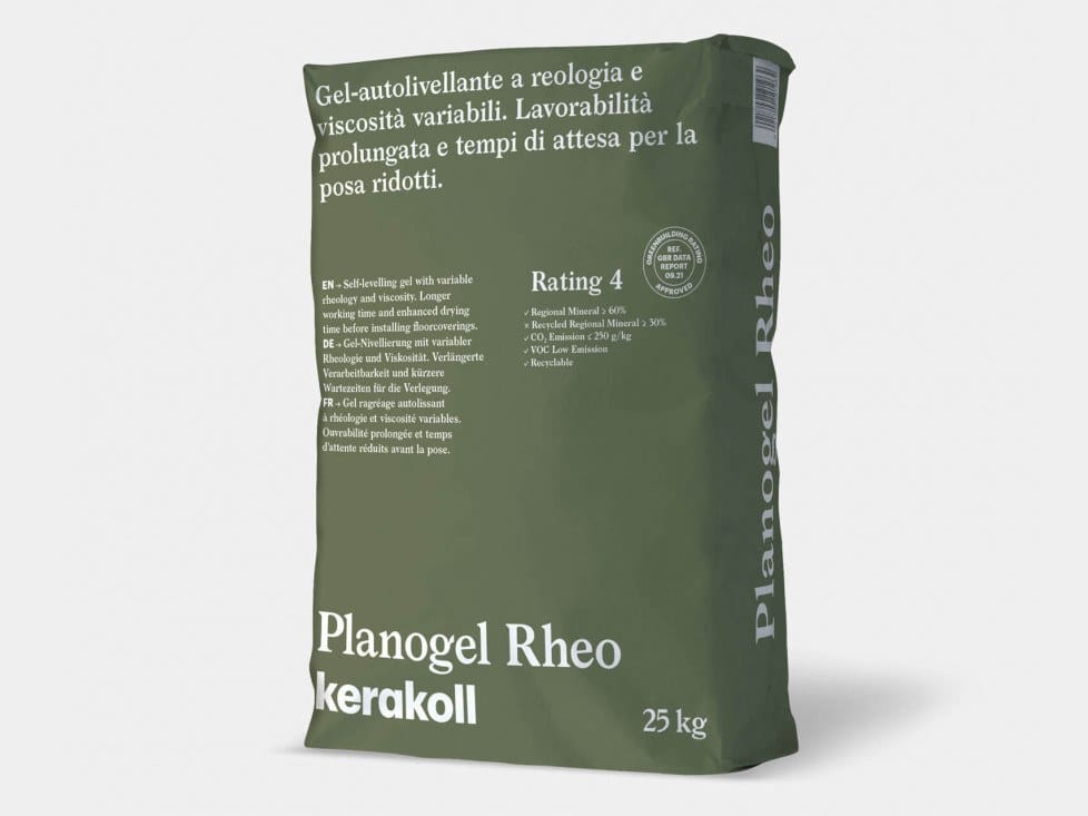 PLANOGEL RHEO by Kerakoll - Gel-autolivellante a reologia e viscosità variabili