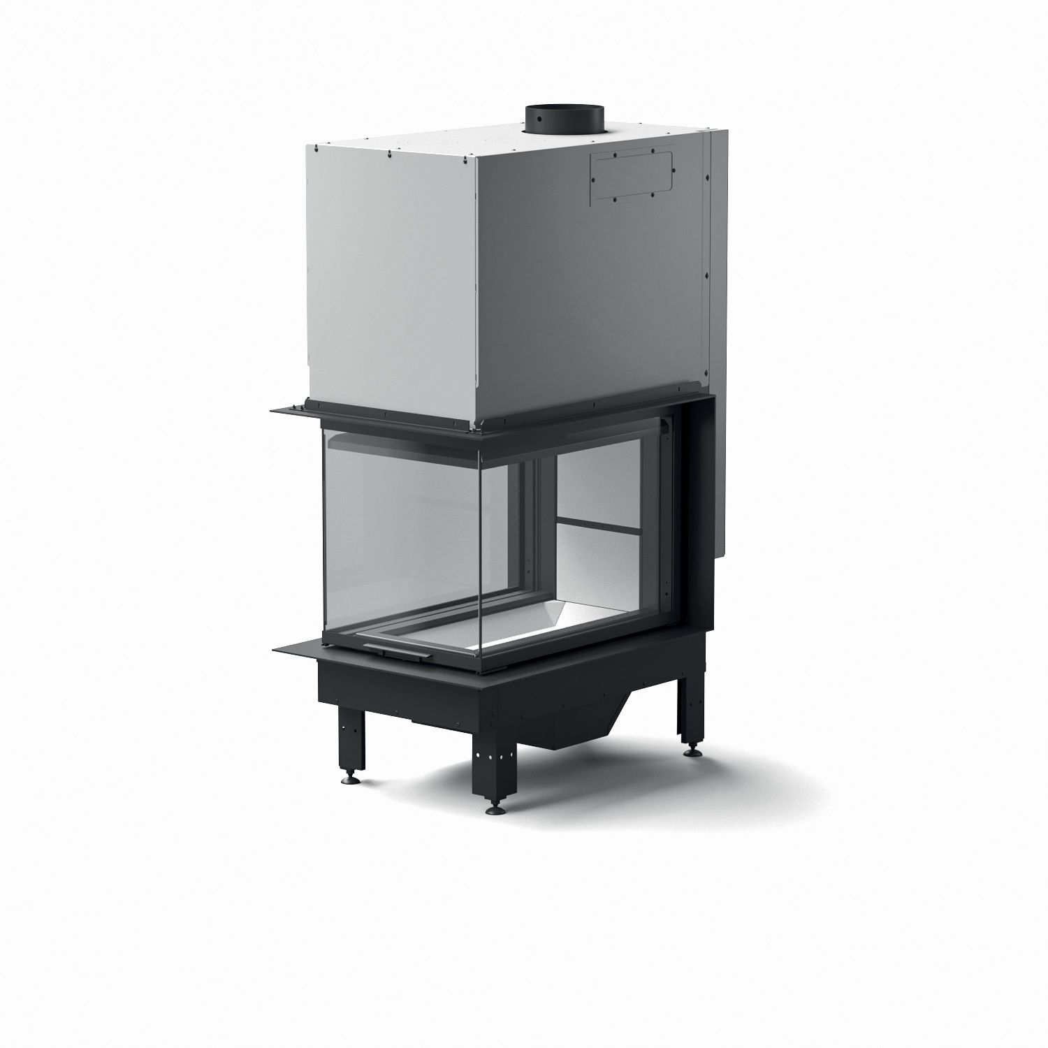 PLASMA 50T WOOD by MCZ - Caminetto incassato a tripla facciata a legna - 3