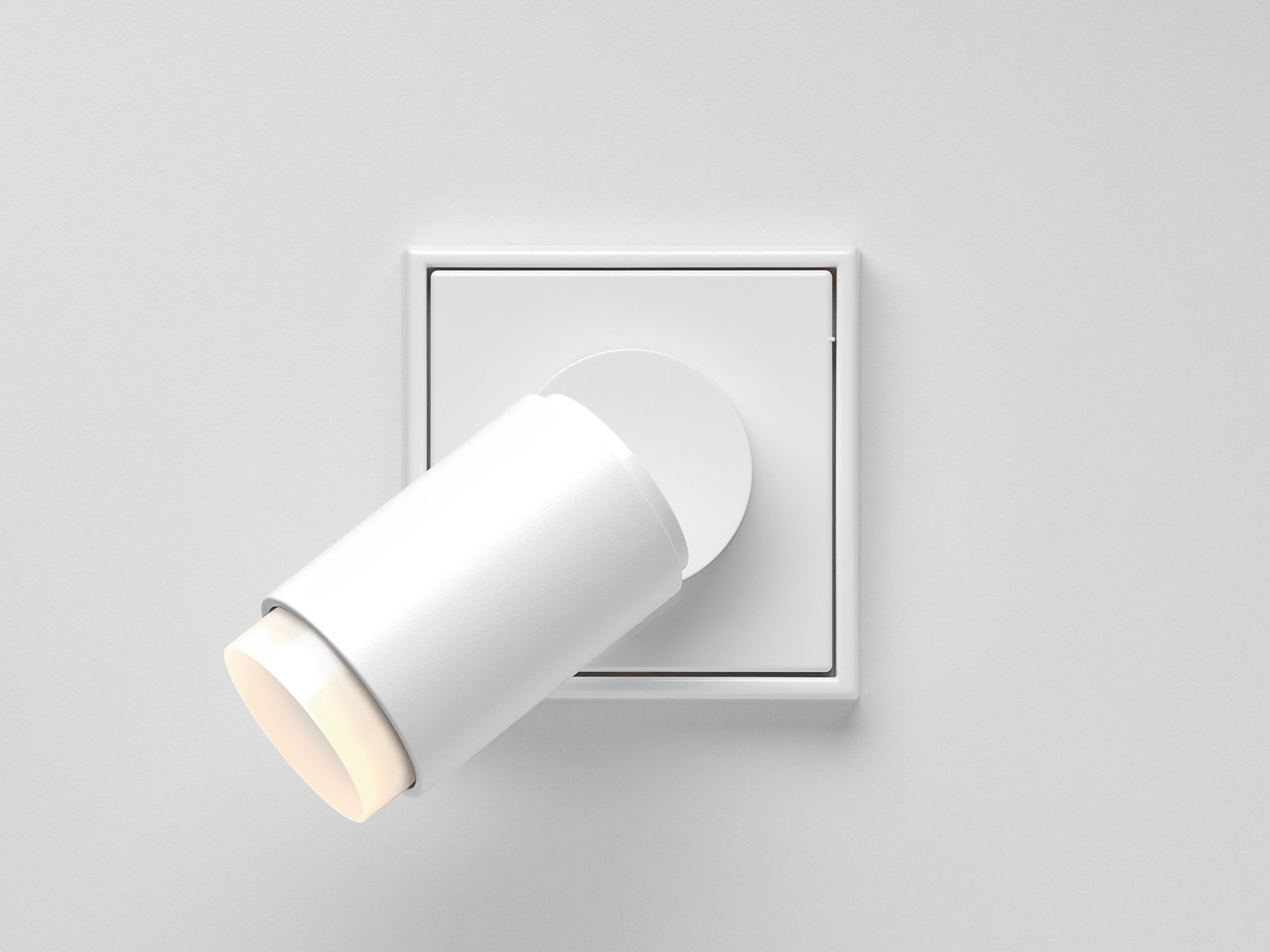 PLUG & LIGHT by JUNG - Faretto a LED orientabile
