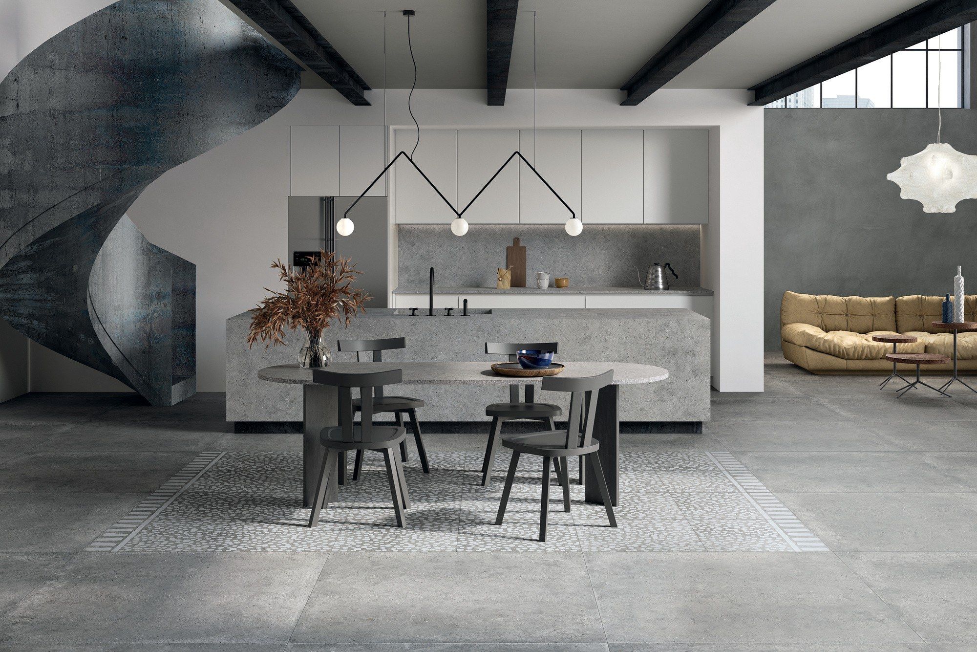 POETRY STONE by ABK Group - Pavimento/rivestimento in gres porcellanato - 30