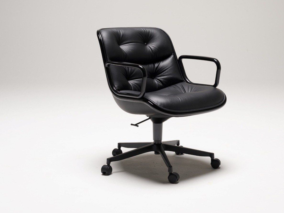 POLLOCK Office chair By KNOLL design Charles Pollock