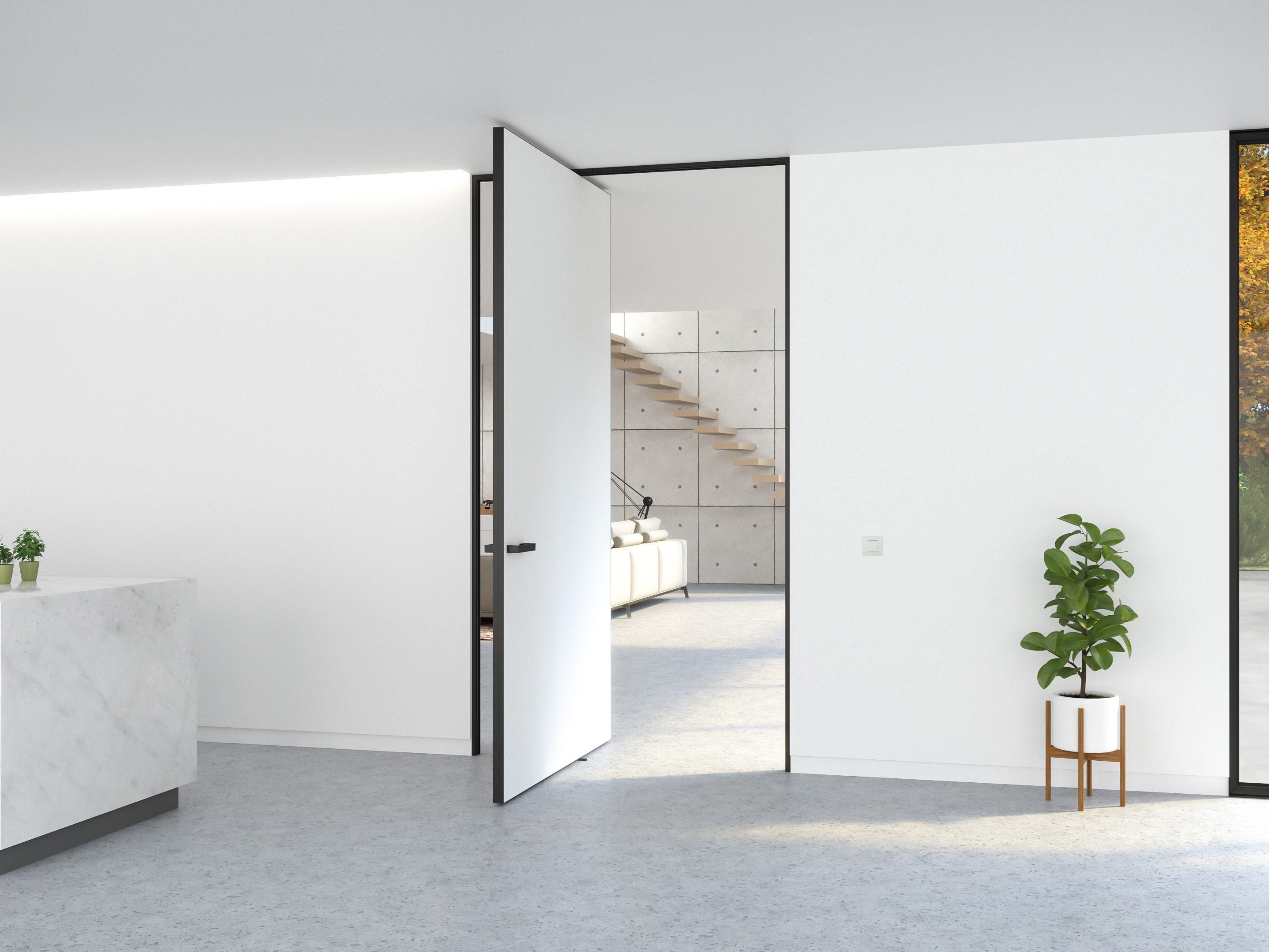 PORTAPIVOT 4245 - SINGLE DOOR by Portapivot - Porta a bilico - 4