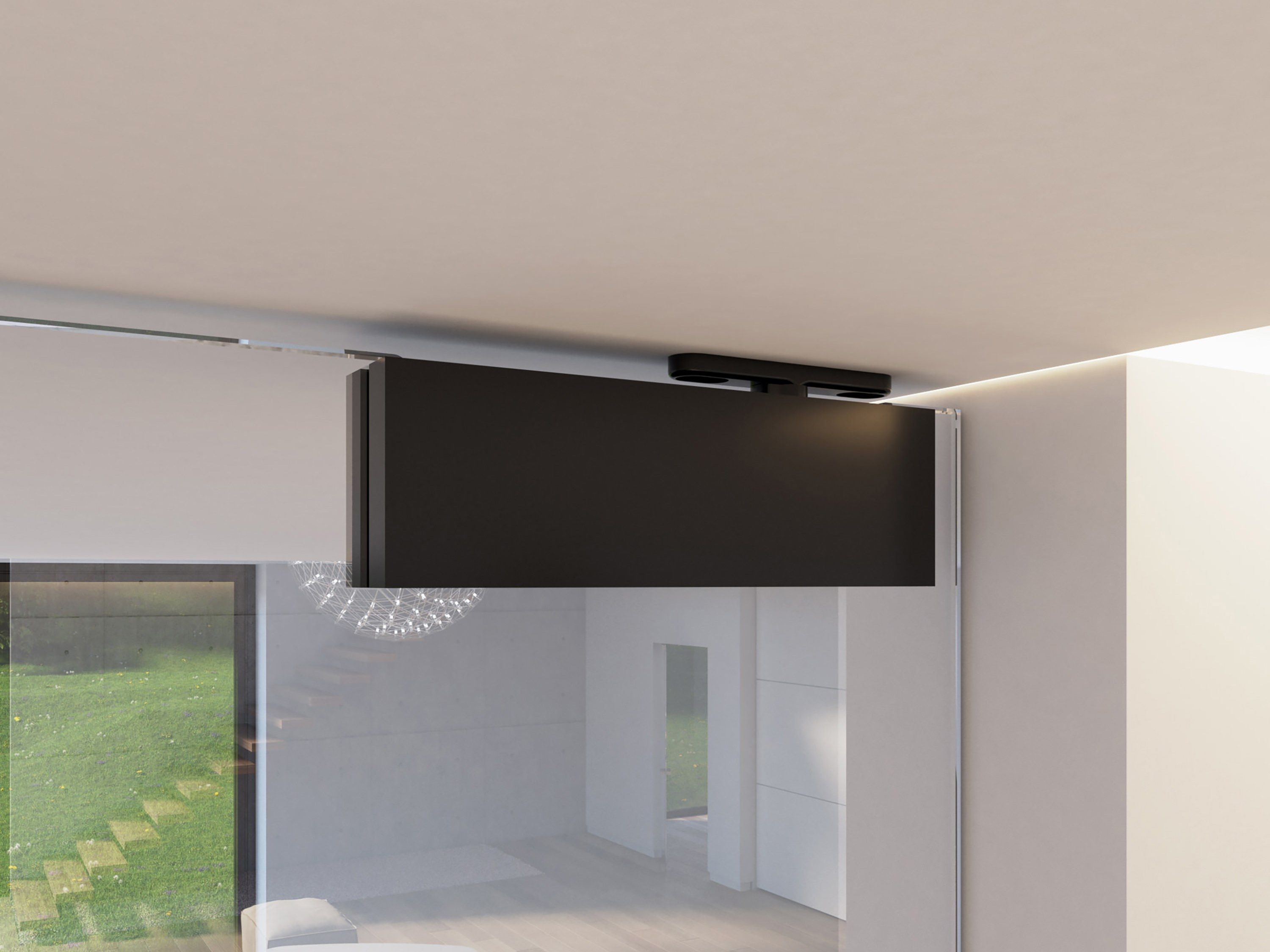 PORTAPIVOT GLASS - DOUBLE DOOR by Portapivot - Porta a bilico in vetro - 6