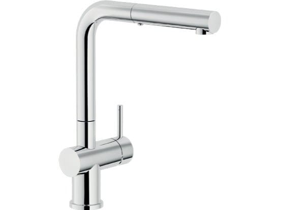 LIVE PREMIUM by Nobili - Miscelatore da cucina da piano monocomando con bocca girevole