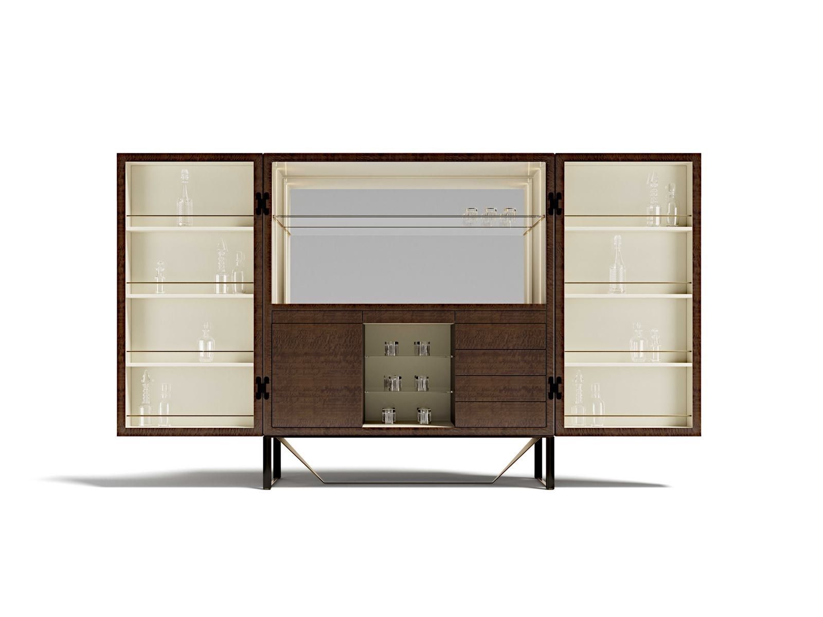 PRISMA by Capital Collection - Mobile bar in legno - 7