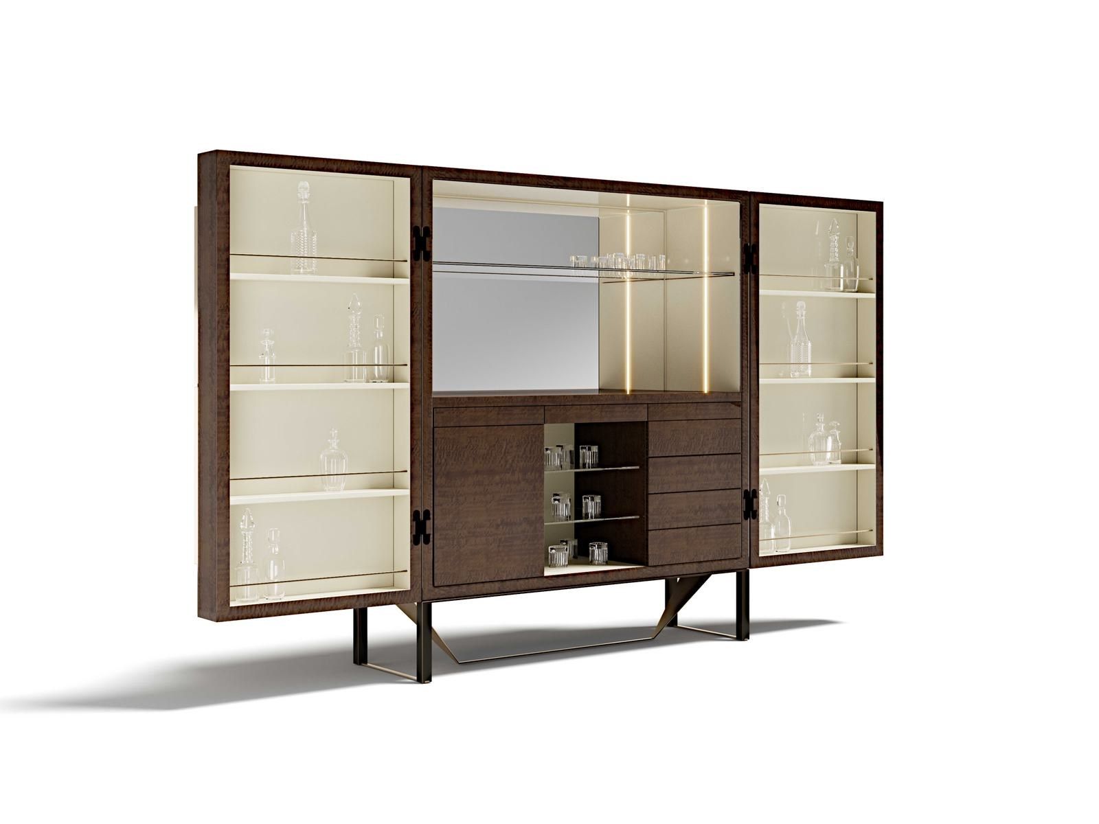 PRISMA by Capital Collection - Mobile bar in legno - 6