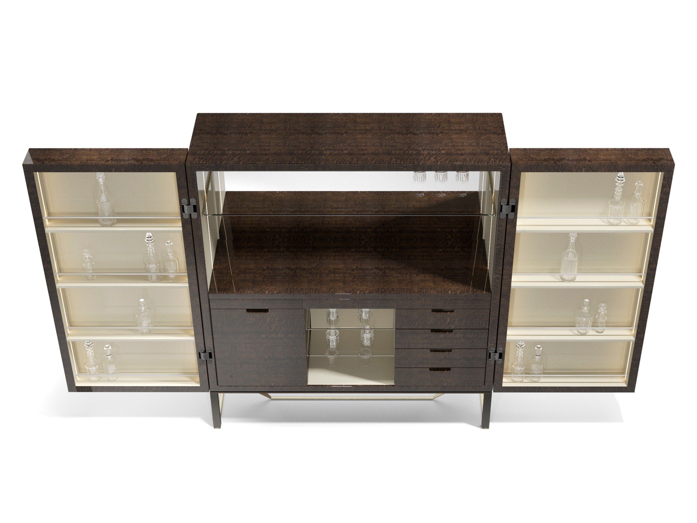 PRISMA by Capital Collection - Mobile bar in legno - 4